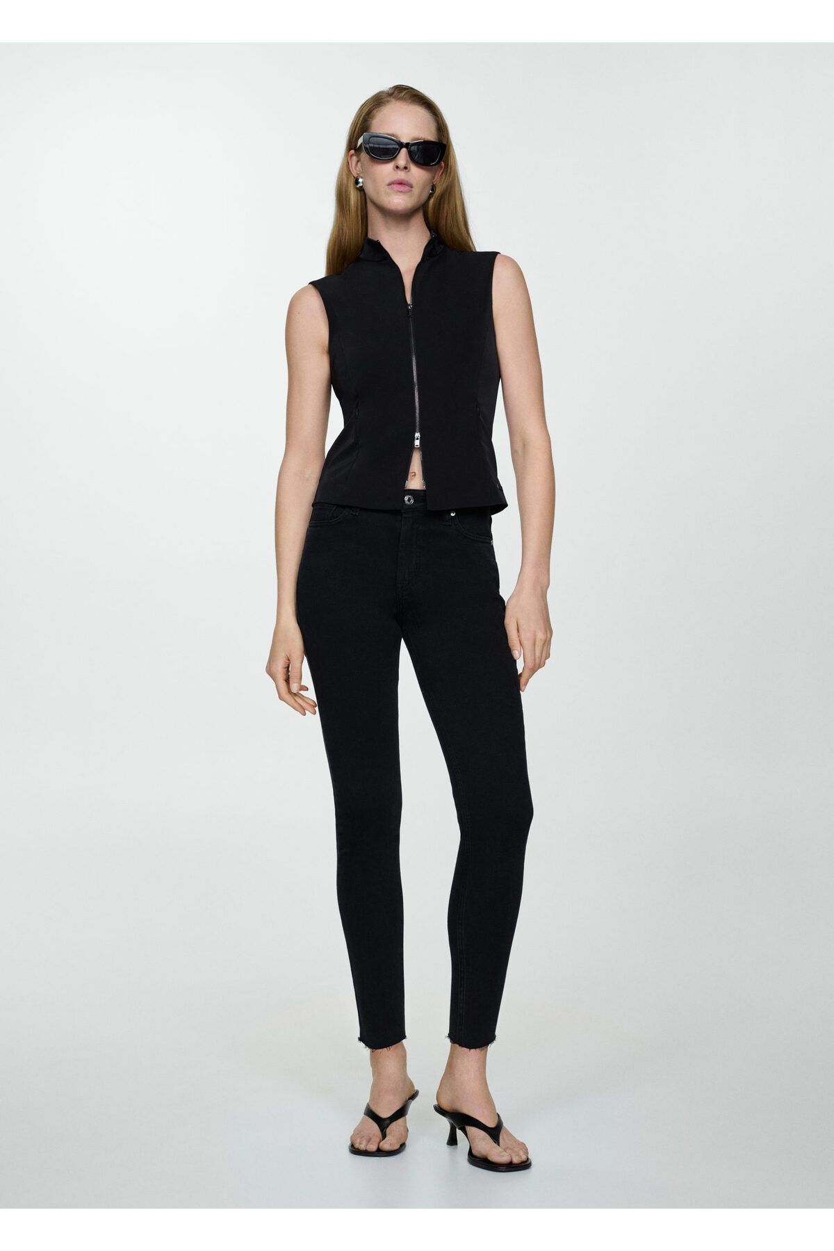 Siyah Denim Kadın Jeans 67010347