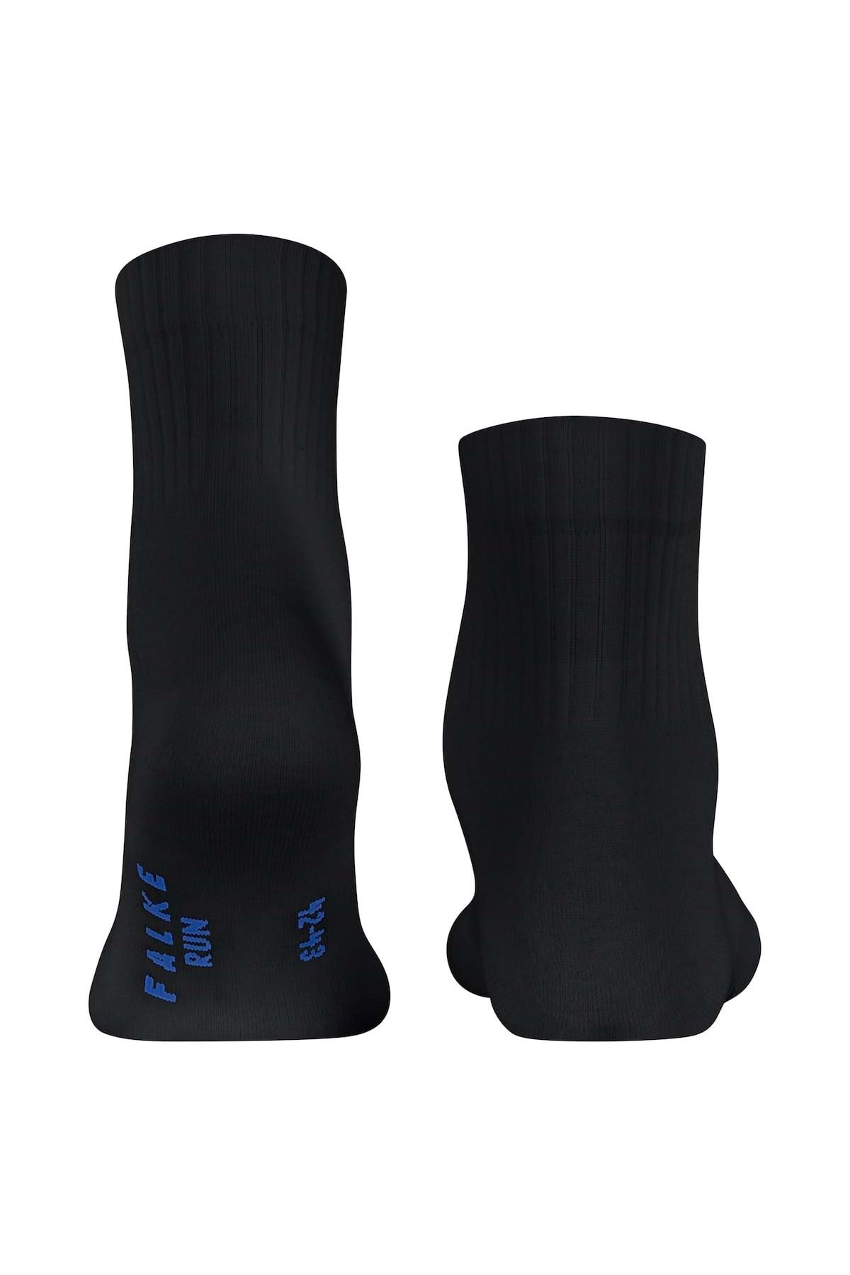 FALKE-Unisex Socken 2er Pack - Kurzsocken, Baumwollmischung, Run Rib, Bündchen, einfarbig 7