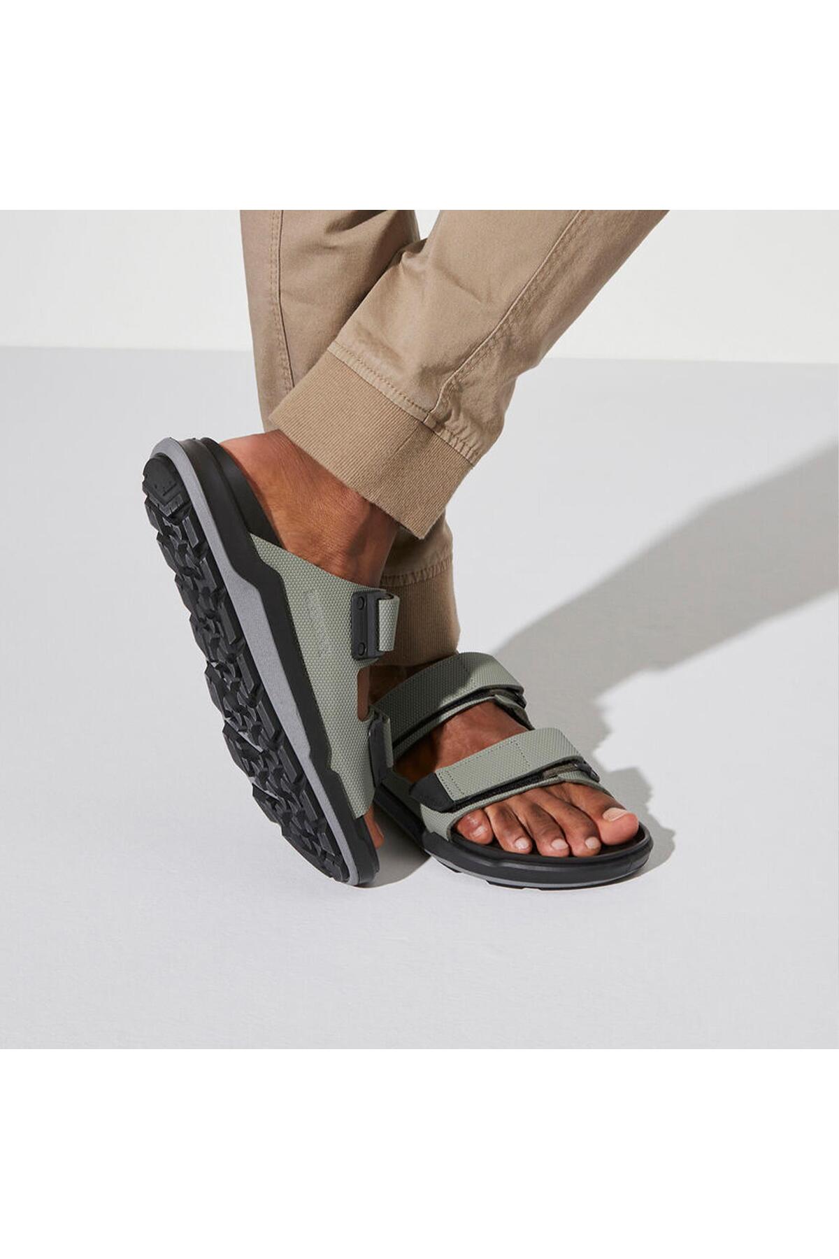 دمپایی بیرکن استاک مردانه  خاکی  راسته      کژوال/روزمره | Birkenstock 1022616 DE - تصویر 8
