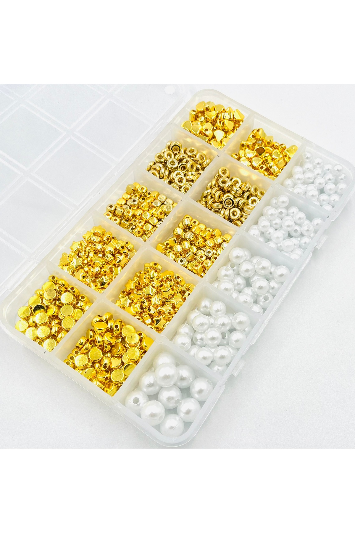 Intermediate Apparatus and Pearl Bead Boxed Jewelry Making Set
