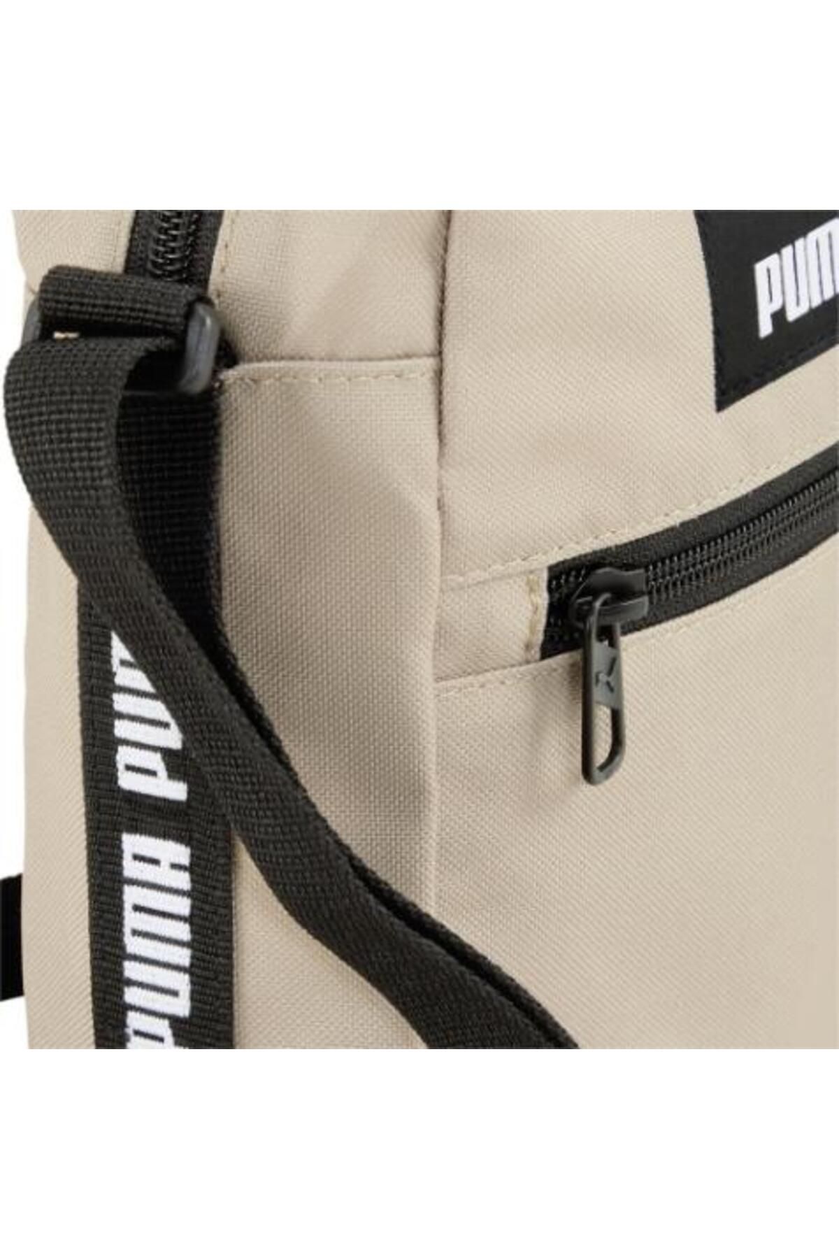 Puma-حقيبة كتف للرجال باللون البيج المحمول من EvoESS 2