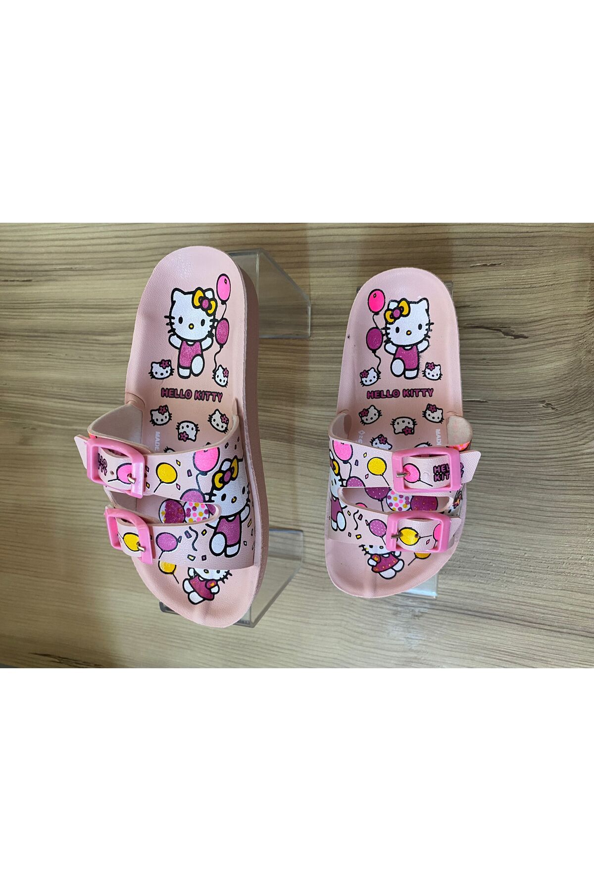 Eylül Spor-Hello Kitty cu model Talpă anti-alunecare Mare Plajă Piscina Baie Grădină Papuci pentru fete 6