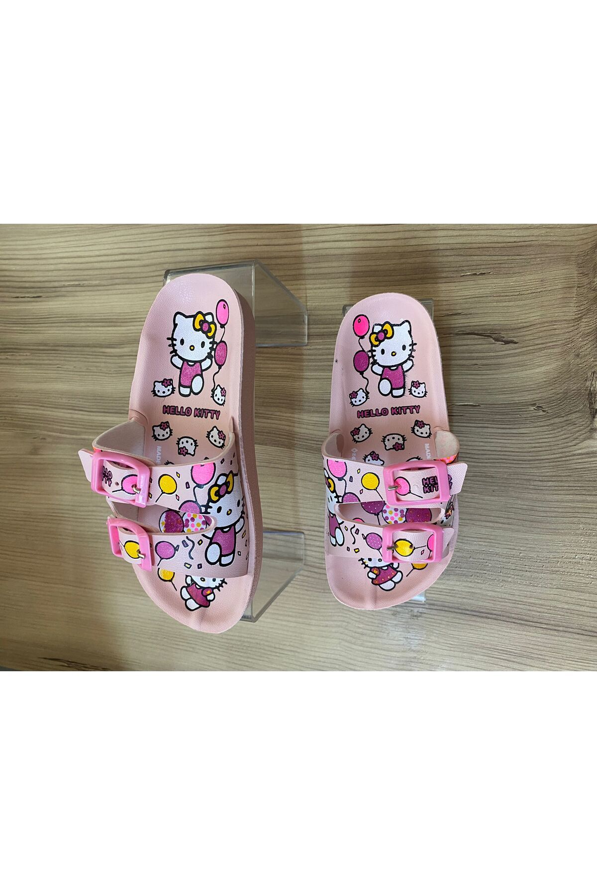 Eylül Spor-Hello Kitty cu model Talpă anti-alunecare Mare Plajă Piscina Baie Grădină Papuci pentru fete 2