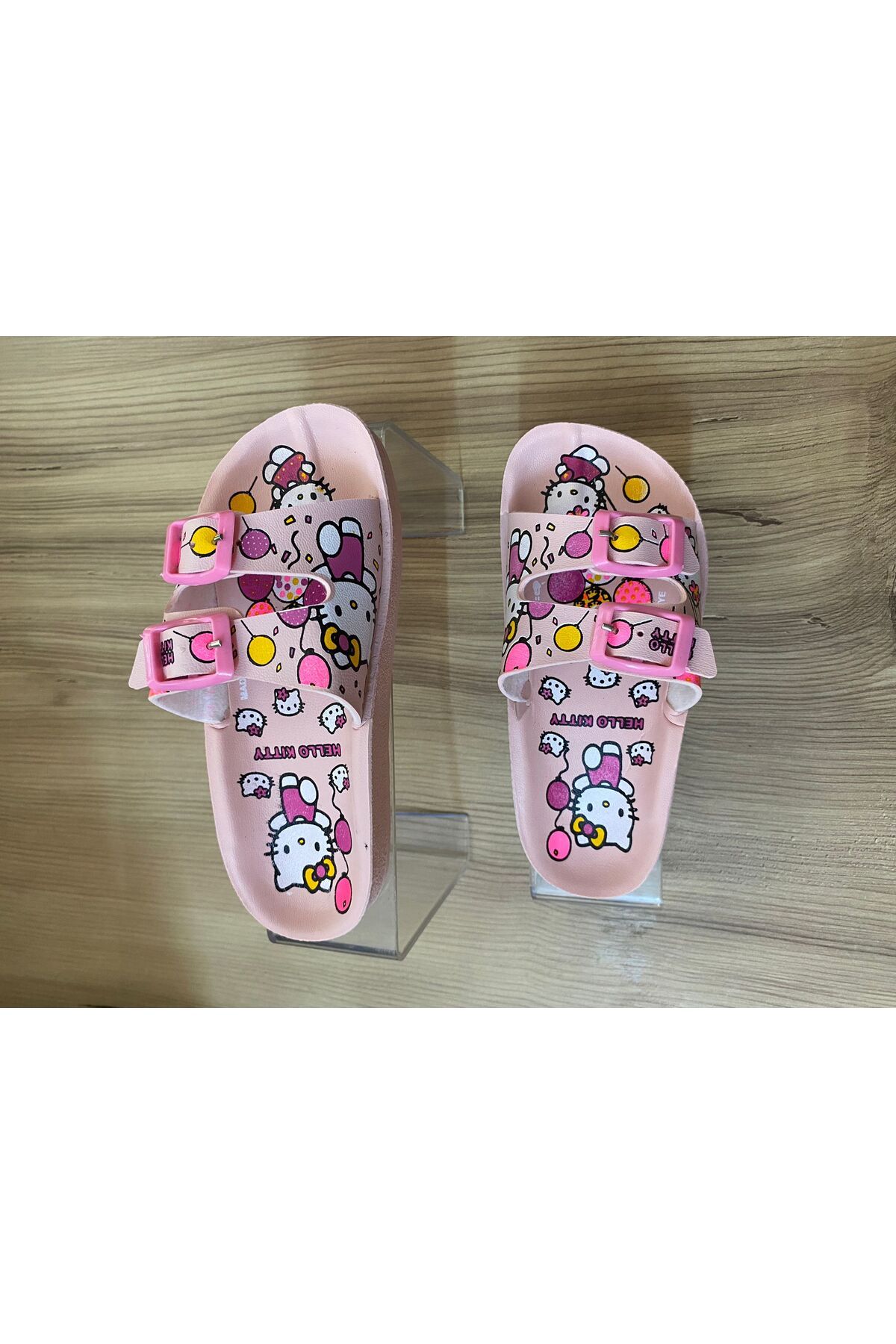 Eylül Spor-Hello Kitty cu model Talpă anti-alunecare Mare Plajă Piscina Baie Grădină Papuci pentru fete 4