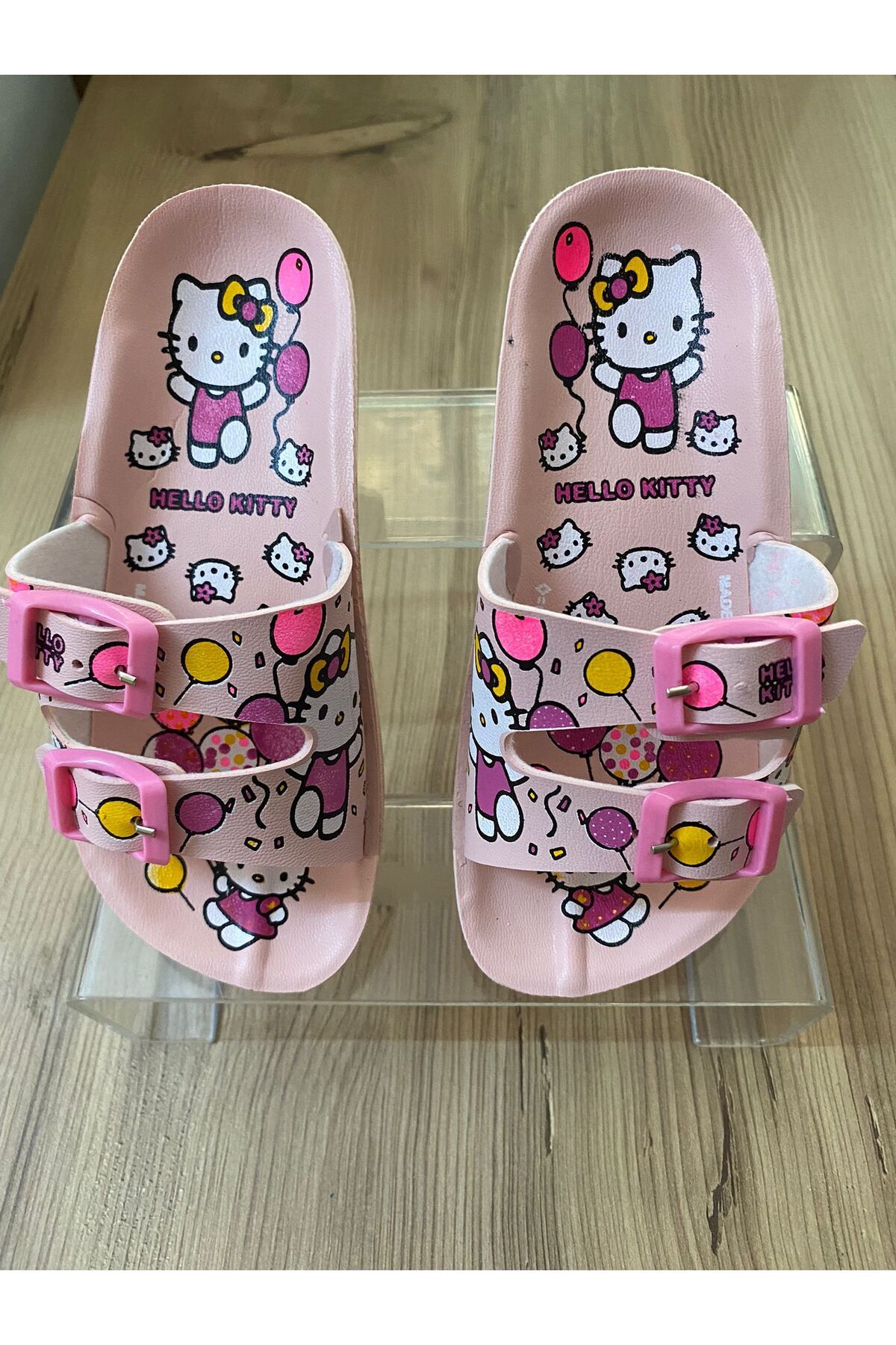 Eylül Spor-Hello Kitty cu model Talpă anti-alunecare Mare Plajă Piscina Baie Grădină Papuci pentru fete 7