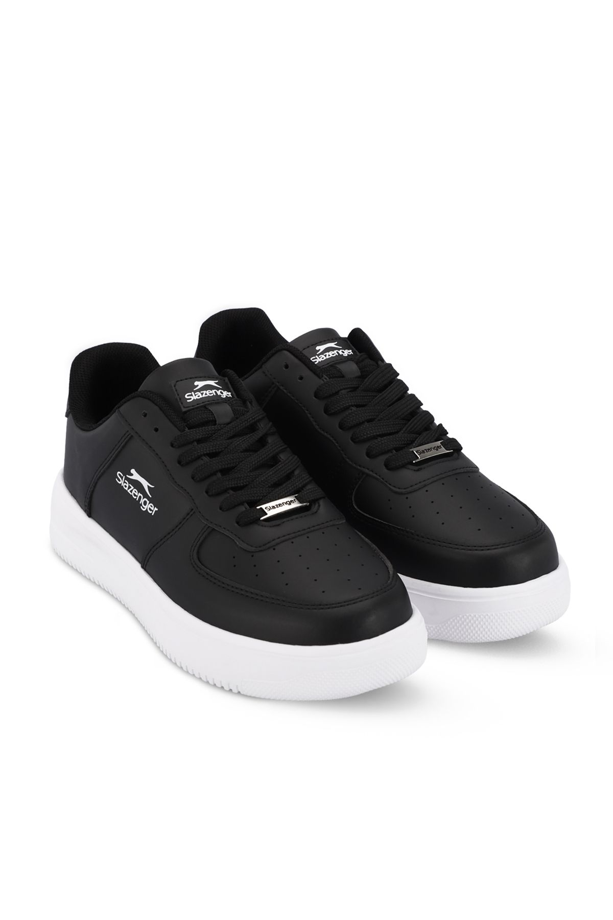کفش کتانی زنانه PASCHAL I مشکی / سفید Slazenger