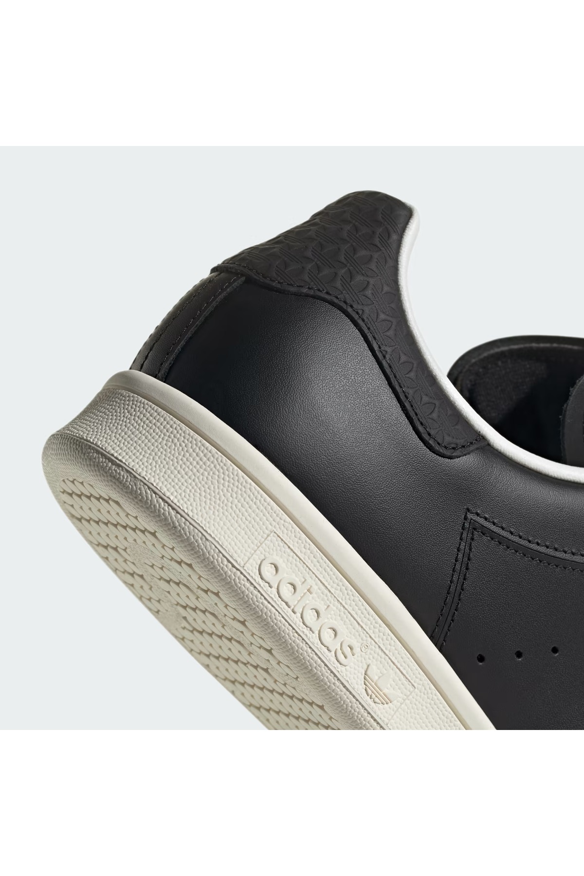 کفش adidas آدیداس اسپرت مردانه چرم طبیعی مشکی Stan Smith ID2038 اورجینال - تصویر 7