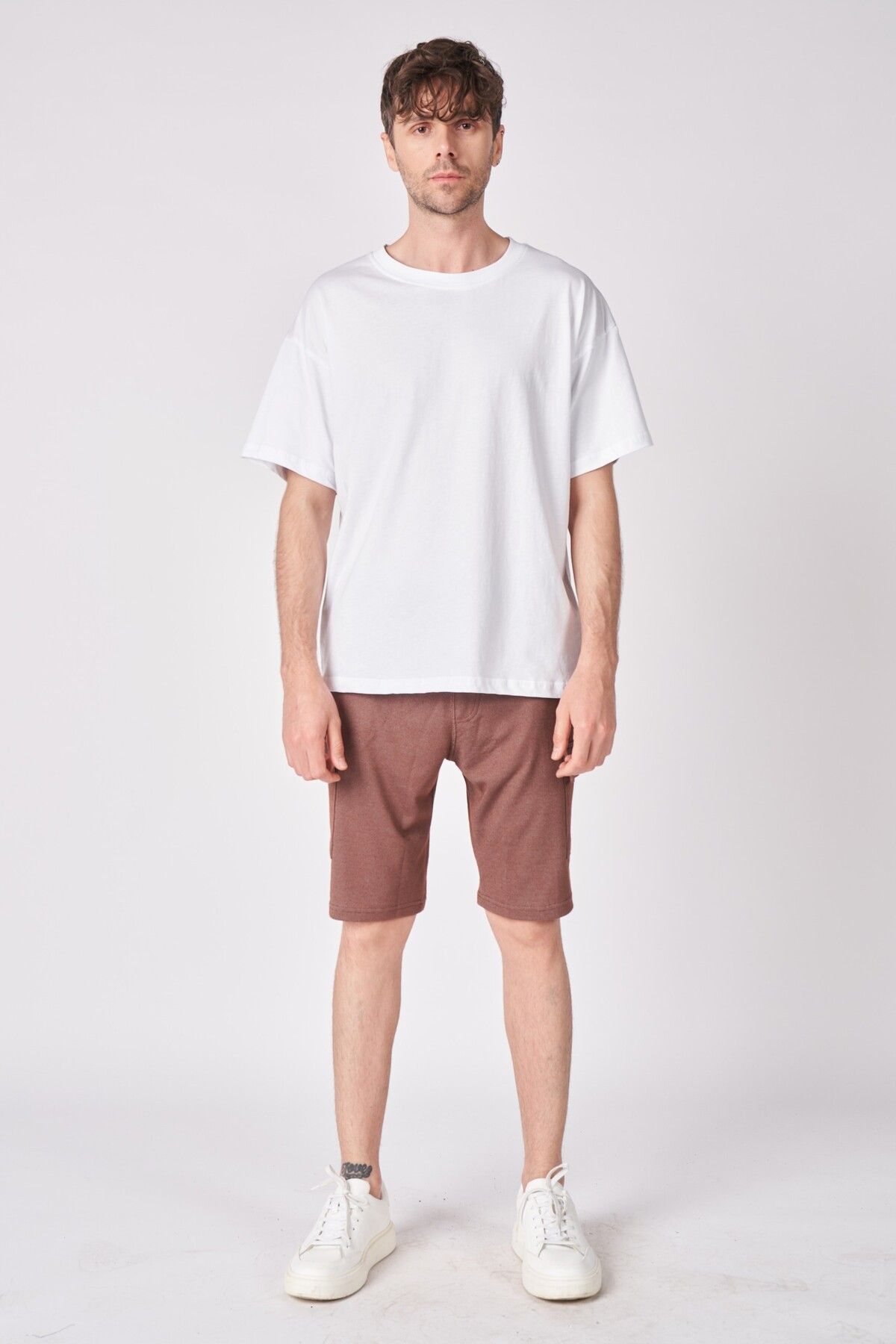 defys-Men's Textured Oversize Bermuda 2