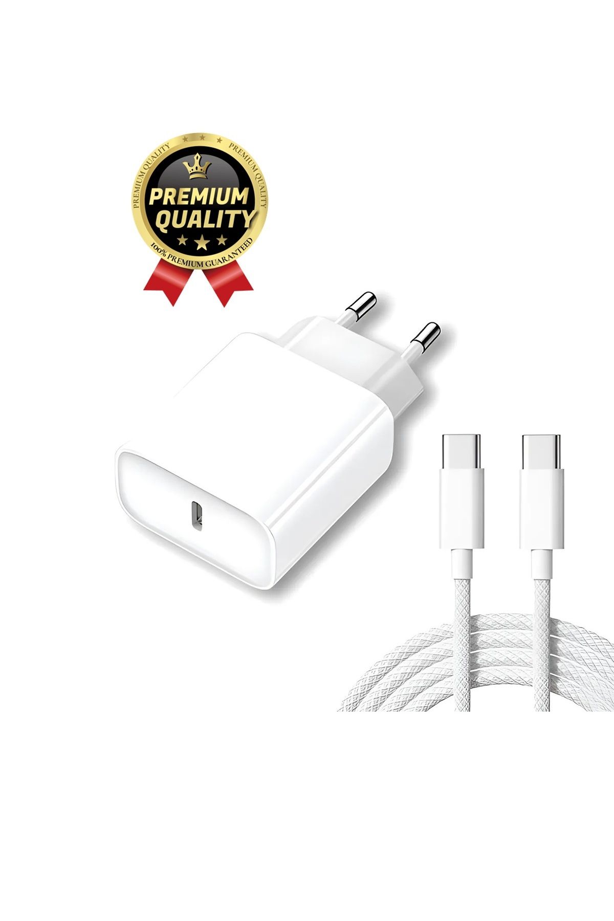 giyitec-iPad Pro 3.Generation 11' Wi-Fi + Cellular - 35W Fast Charging Adapter and USB-C to Type-C Cable 1