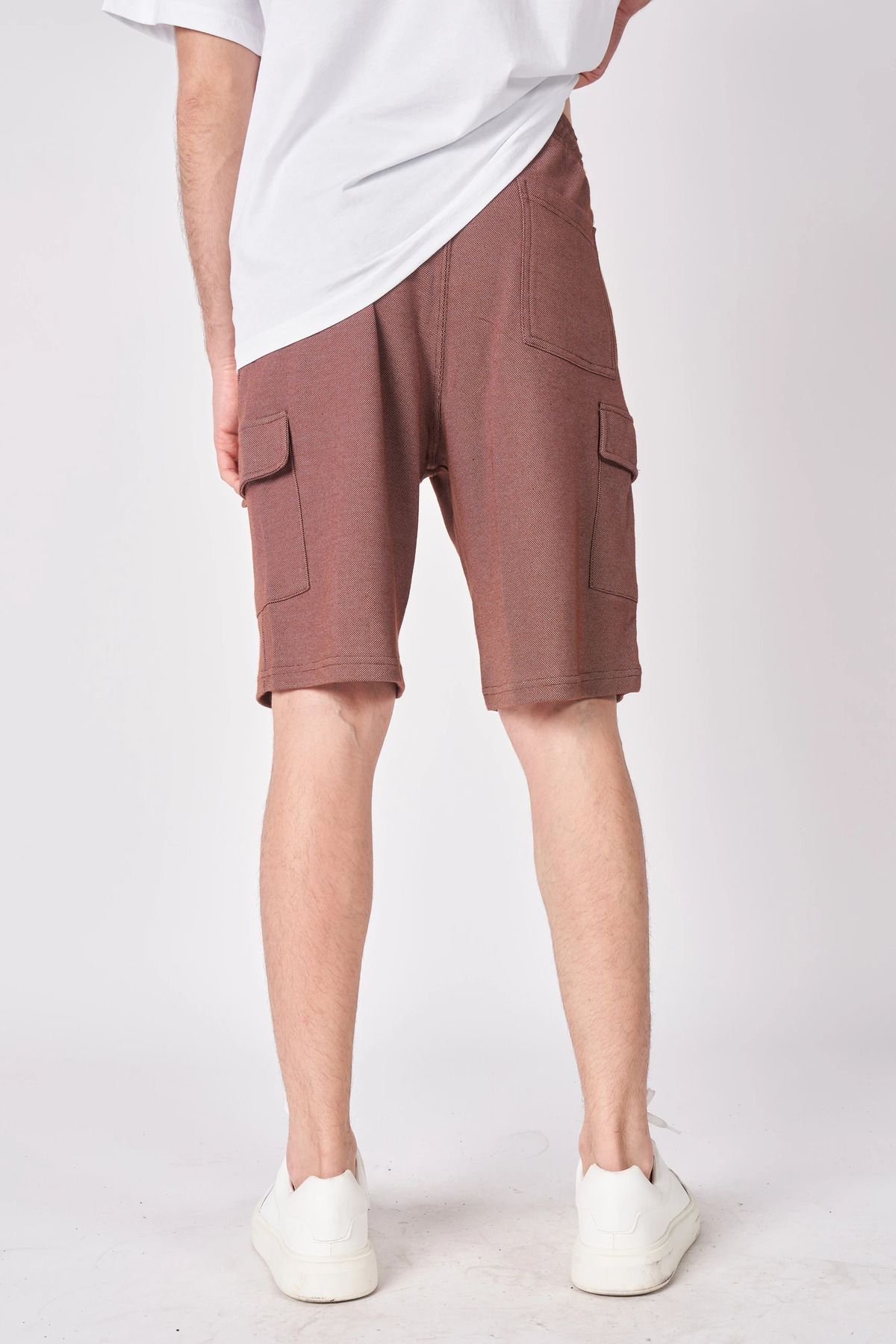 defys-Men's Textured Oversize Bermuda 4