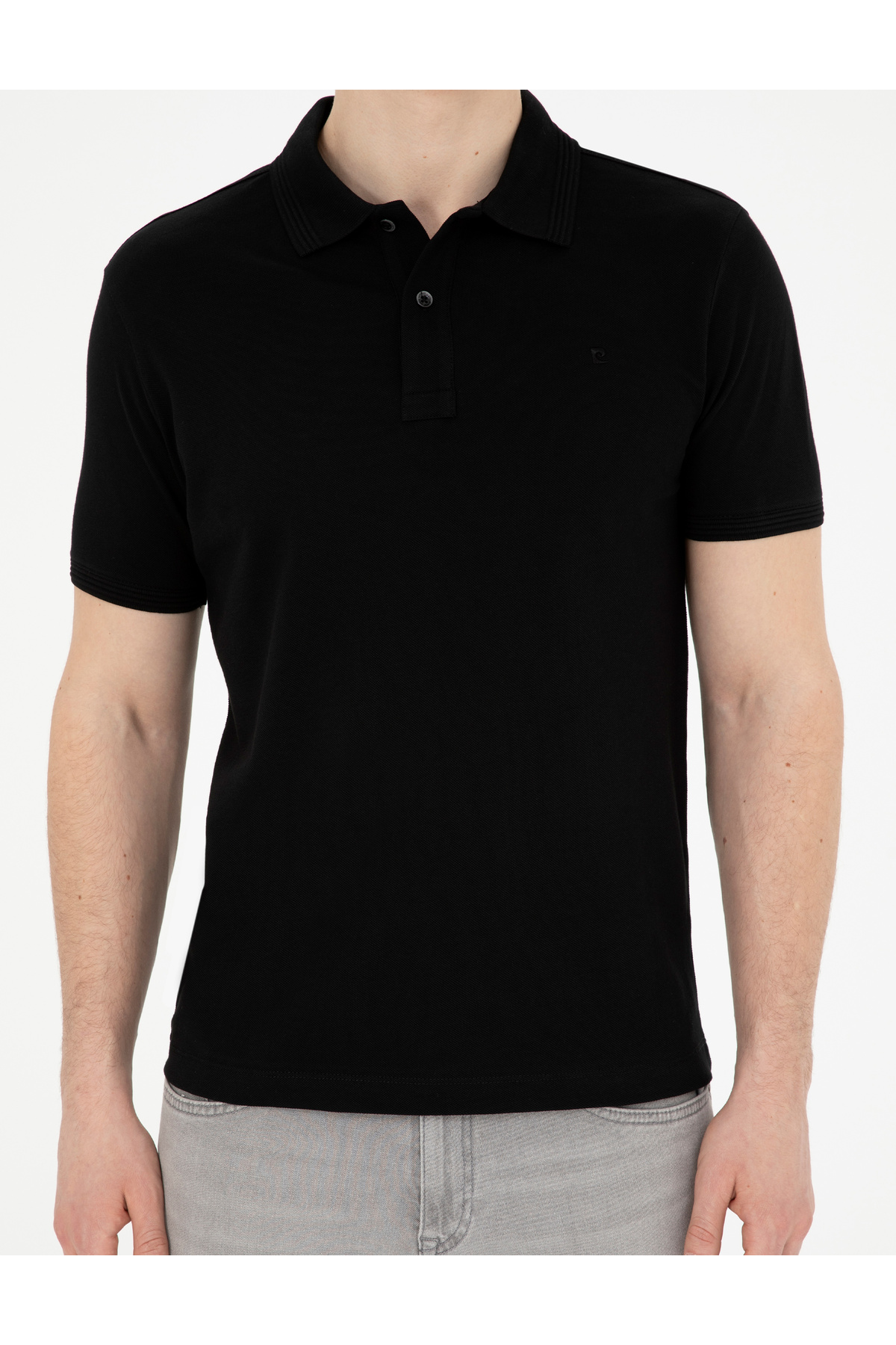 پولوشرت مردانه راسته آستین کوتاه | پیر کاردین Pierre Cardin G021GL011.000.1822564 - تصویر 6