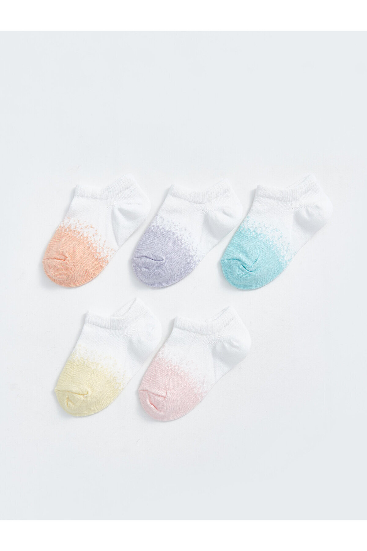 LC Waikiki Zestaw 5 Skarpetek Bucików Dla Dziewczynki Kobieta - 17–18