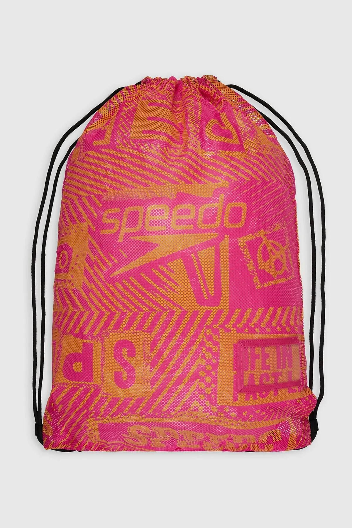 کوله پشتی صورتی مردانه و زنانه کیسه مش شناگر 35 lt SPEEDO