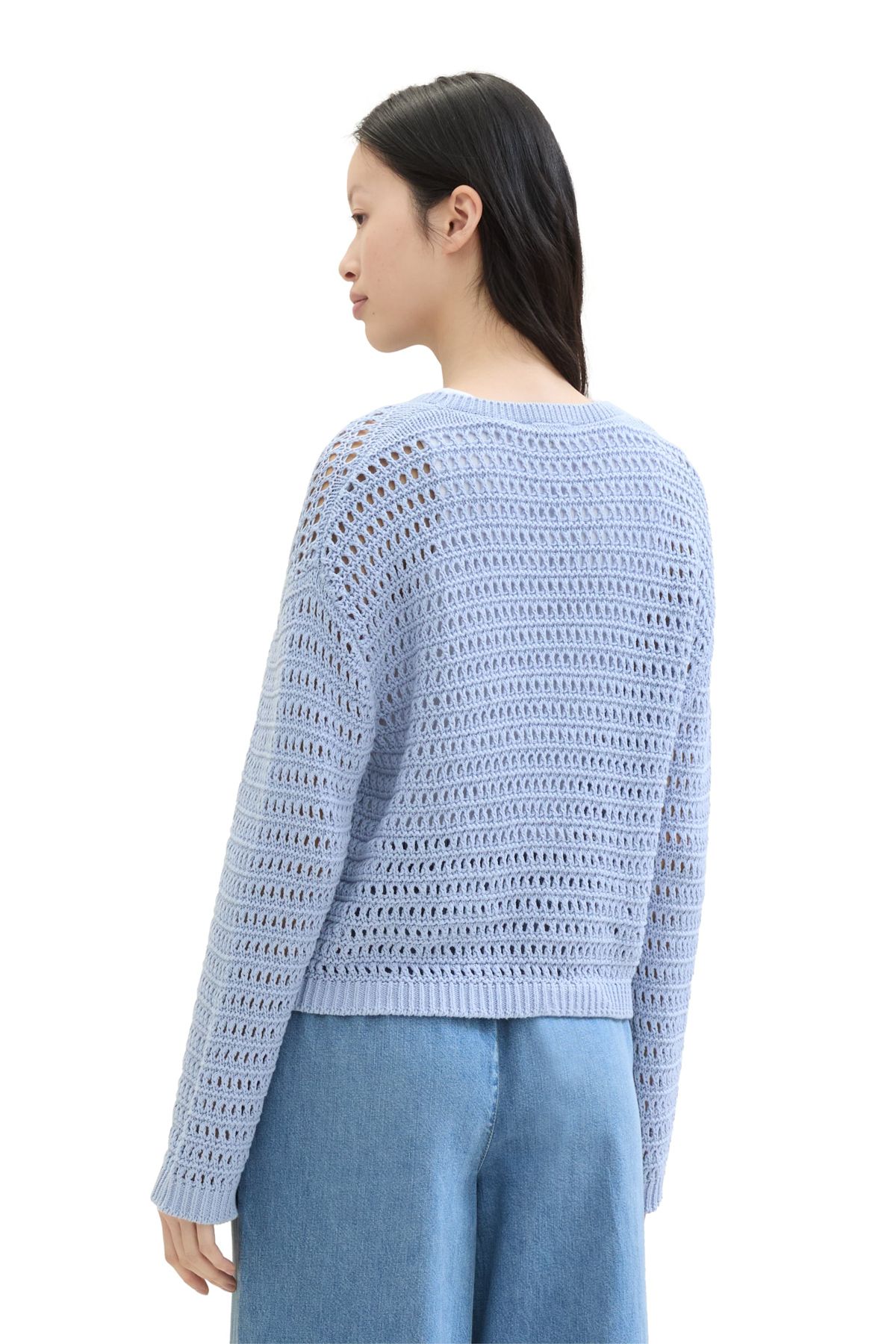 Tom Tailor Denim-sweter o otwartej strukturze 3
