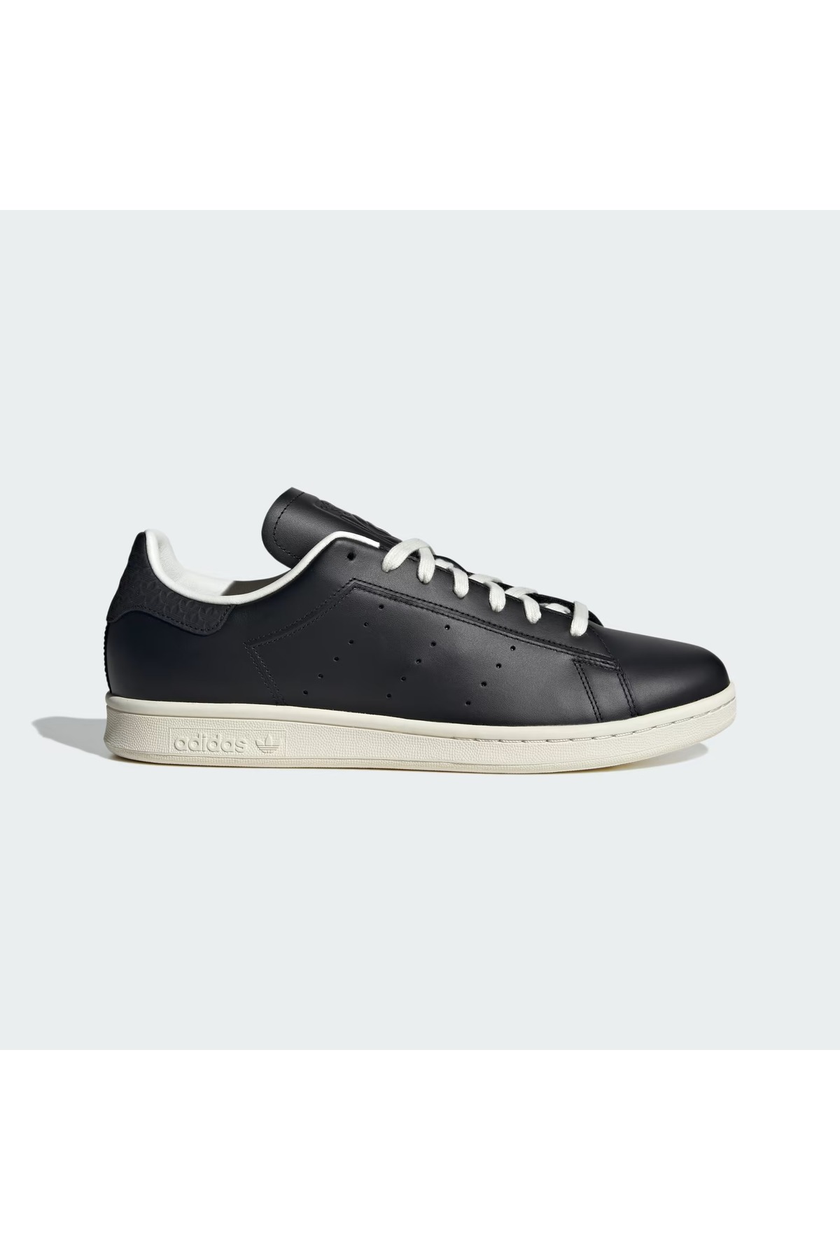 کفش adidas آدیداس اسپرت مردانه چرم طبیعی مشکی Stan Smith ID2038 اورجینال - تصویر 2