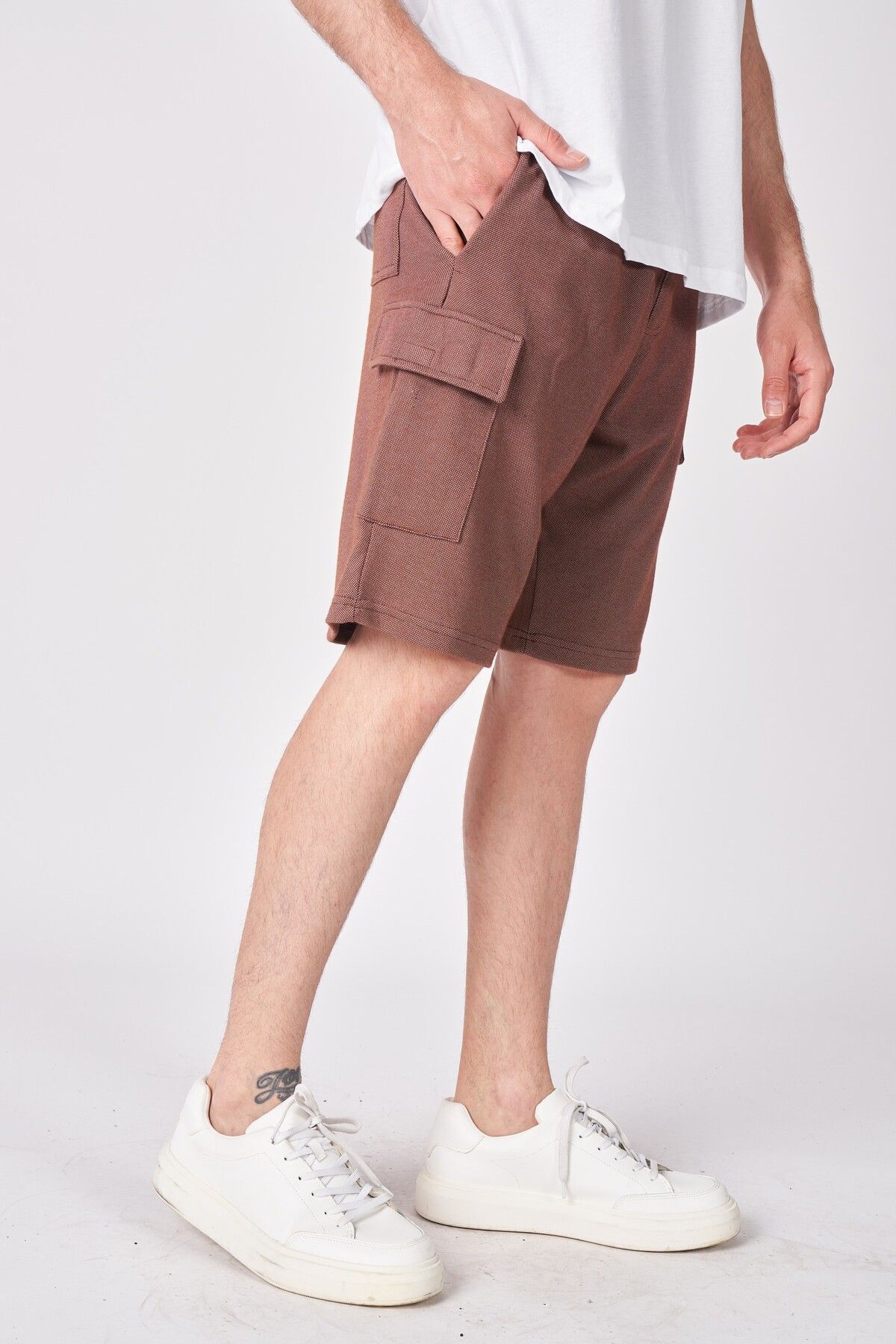 defys-Men's Textured Oversize Bermuda 3