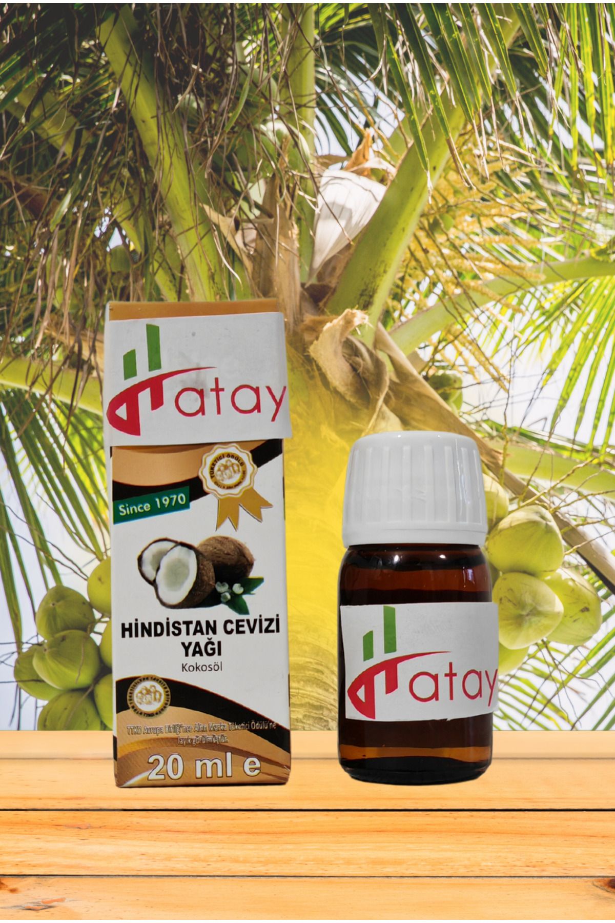 روغن نارگیل 20 میلی لیتر Hataybook