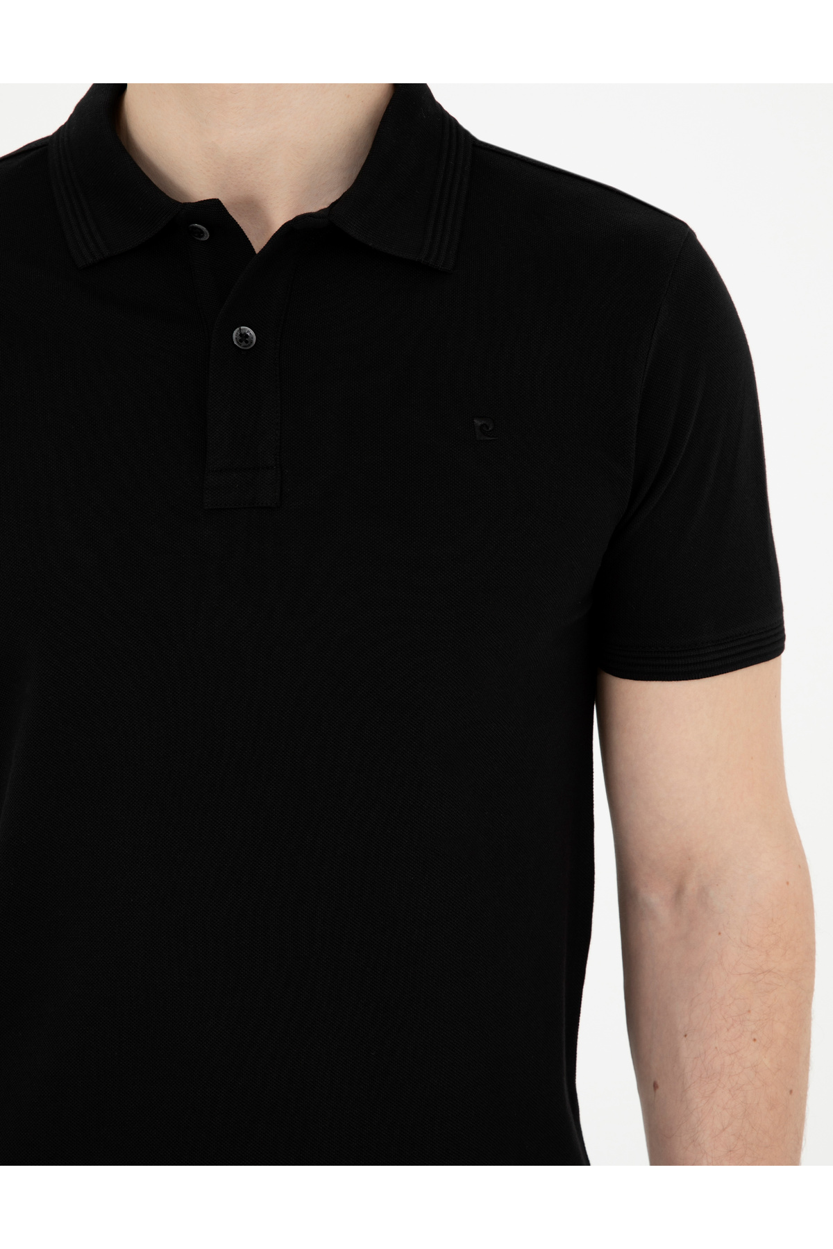 پولوشرت مردانه راسته آستین کوتاه | پیر کاردین Pierre Cardin G021GL011.000.1822564 - تصویر 7