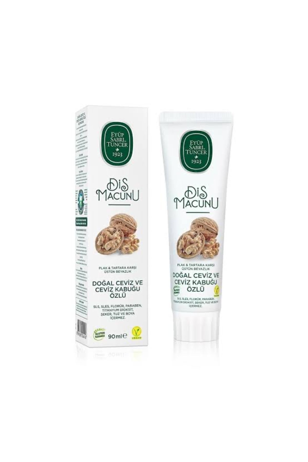 Eyüp Sabri Tuncer-90ml Natural Walnut and Walnut Shell Toothpaste 1