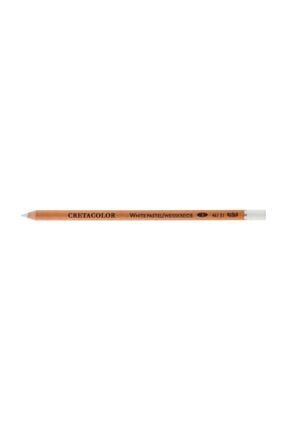 White Chalk Pastel Pencil Beyaz Füzen Kalem Soft C461 51