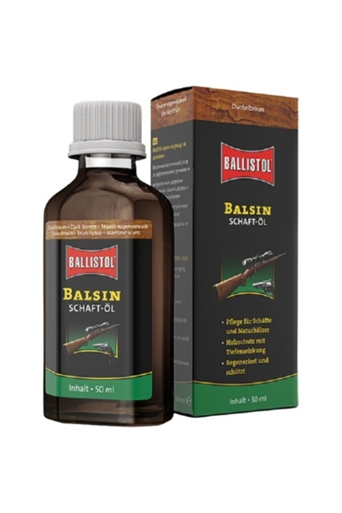 Ballistol Koyu Kahverengi 50ml Şaftöl Bey Av