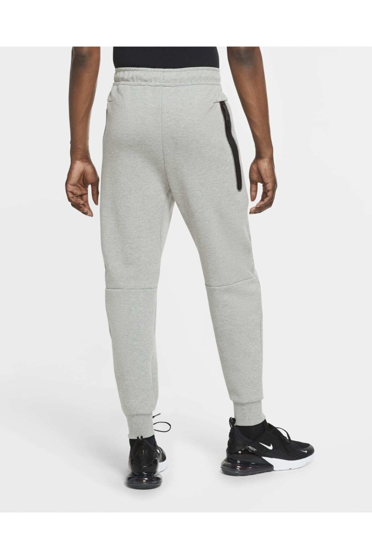 Dark grey shop tech fleece