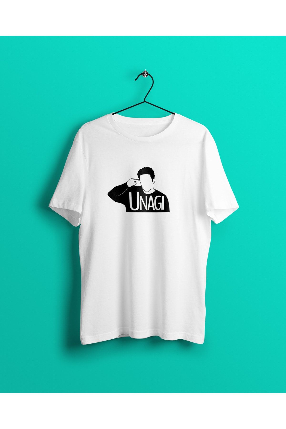 YEACHY-White Friends Unagi Printed T-Shirt 1