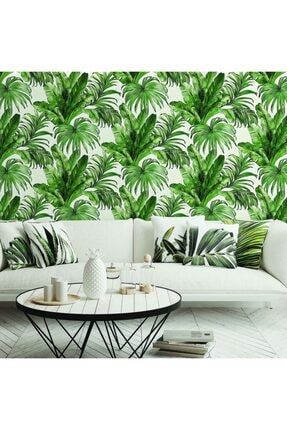 4714 Serıe | Palm Leaves And Tropıcal Jungle Inspıred Duvar Kağıdı (4714-4) 160520