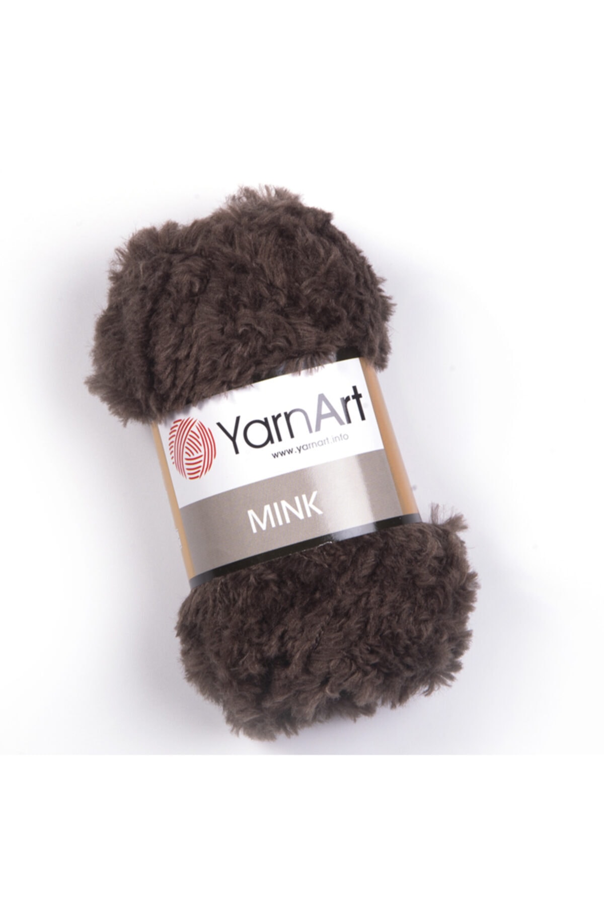 Yarnart Mınk - Tüylü El Örgü Ipi Kahverengi-333
