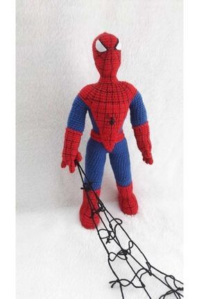 Spider-man (örümcek Adam) Amigurumi Organik Oyuncak Opspiderman