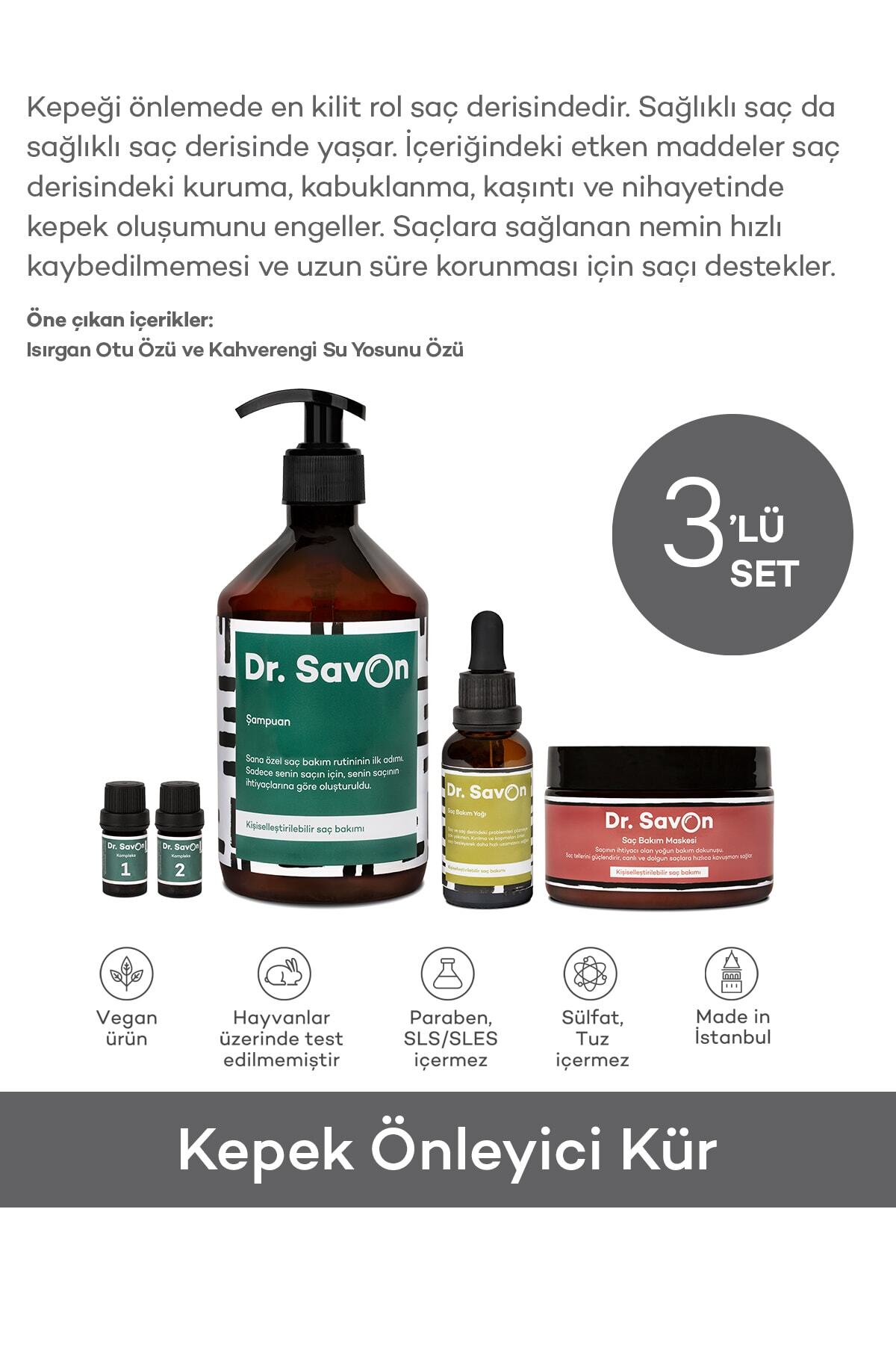 Kepek Önleyici Kür 3'lü Set — 360.004 — تصویر 3 از 8