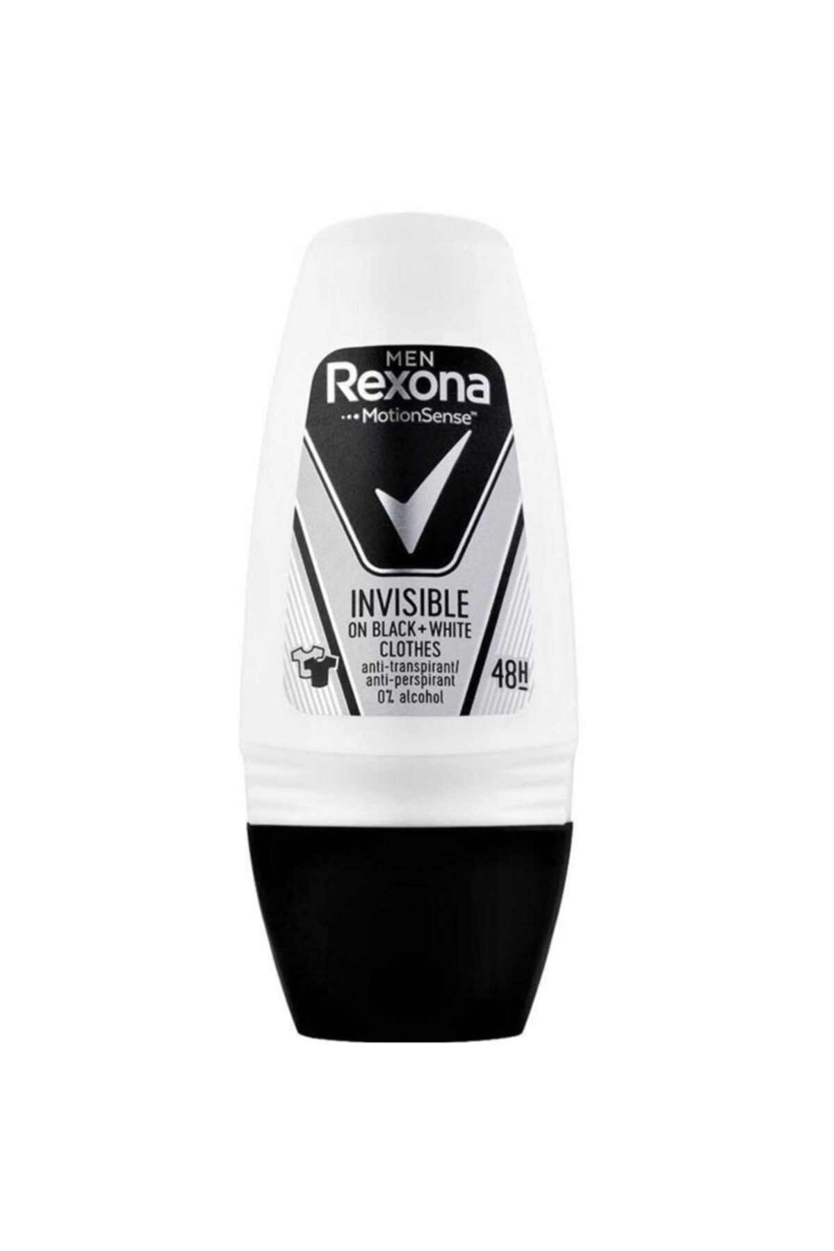 رول آن دئودورانت مردانه رکسونا اینویسیبل بلک اند وایت 50 میلی‌لیتر Rexona
