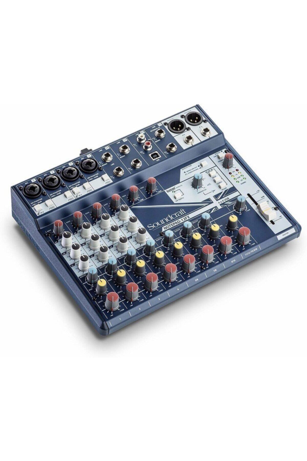 SOUNDCRAFT Notepad 12fx 12 Kanal Effektli Analog Usb Mixer