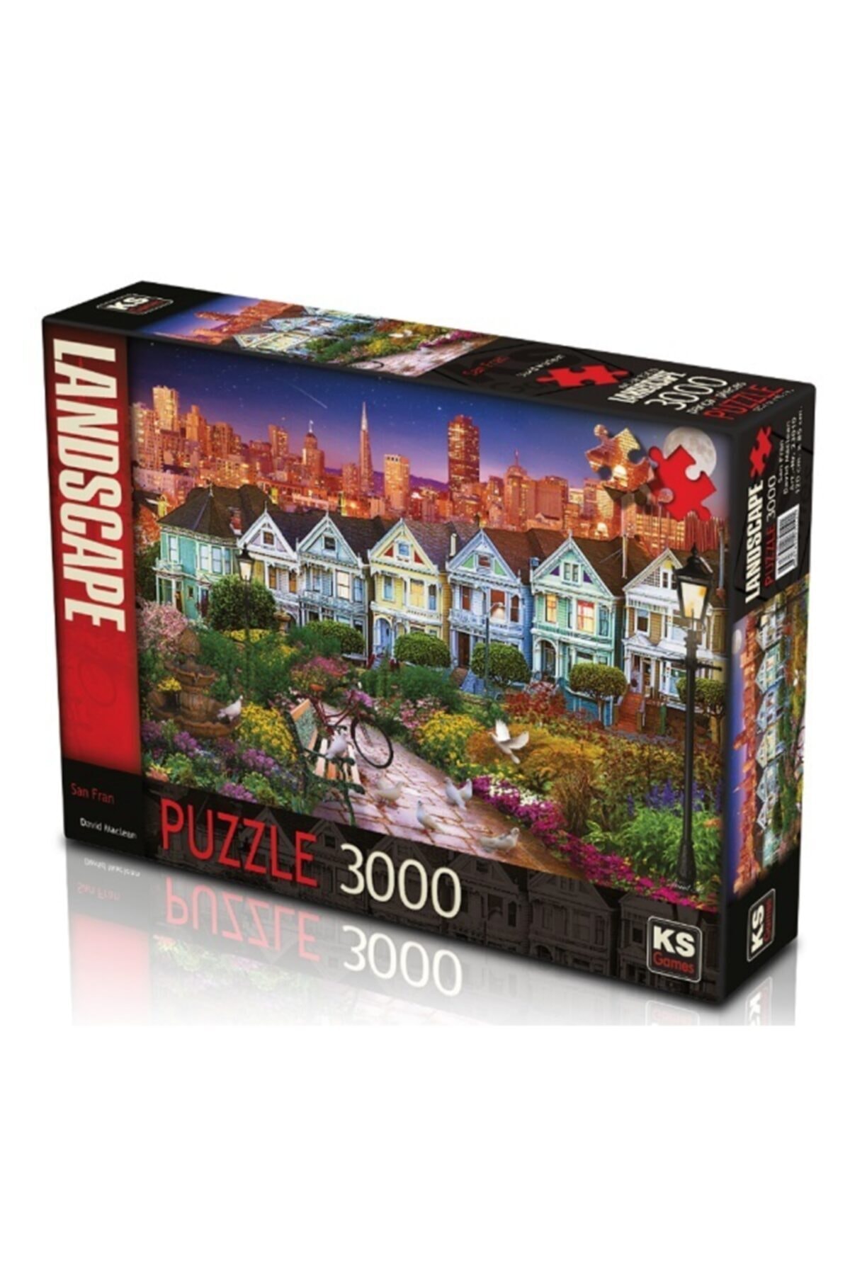 Ks Puzzle Ks Games San Fran 3000 Parça Puzzle Ks23010