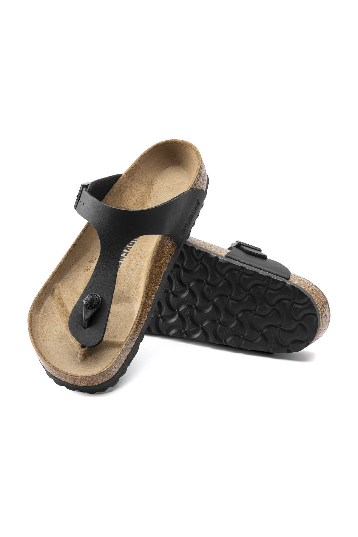 دمپایی Birkenstock بیرکن‌استوک زنانه مشکی 1BRKW2015046 اورجینال - تصویر 2