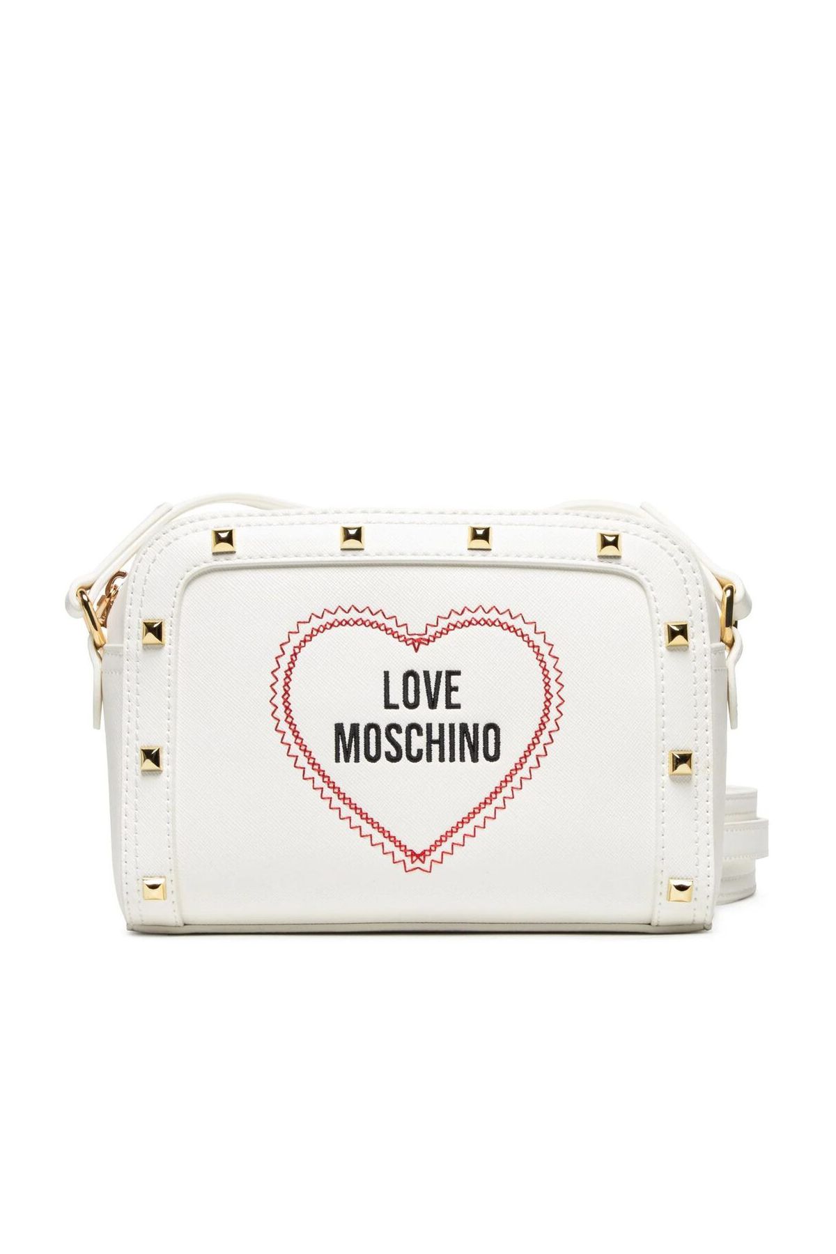 Love Moschino /mädchen Weiße Umhängetasche für Damen - One Size