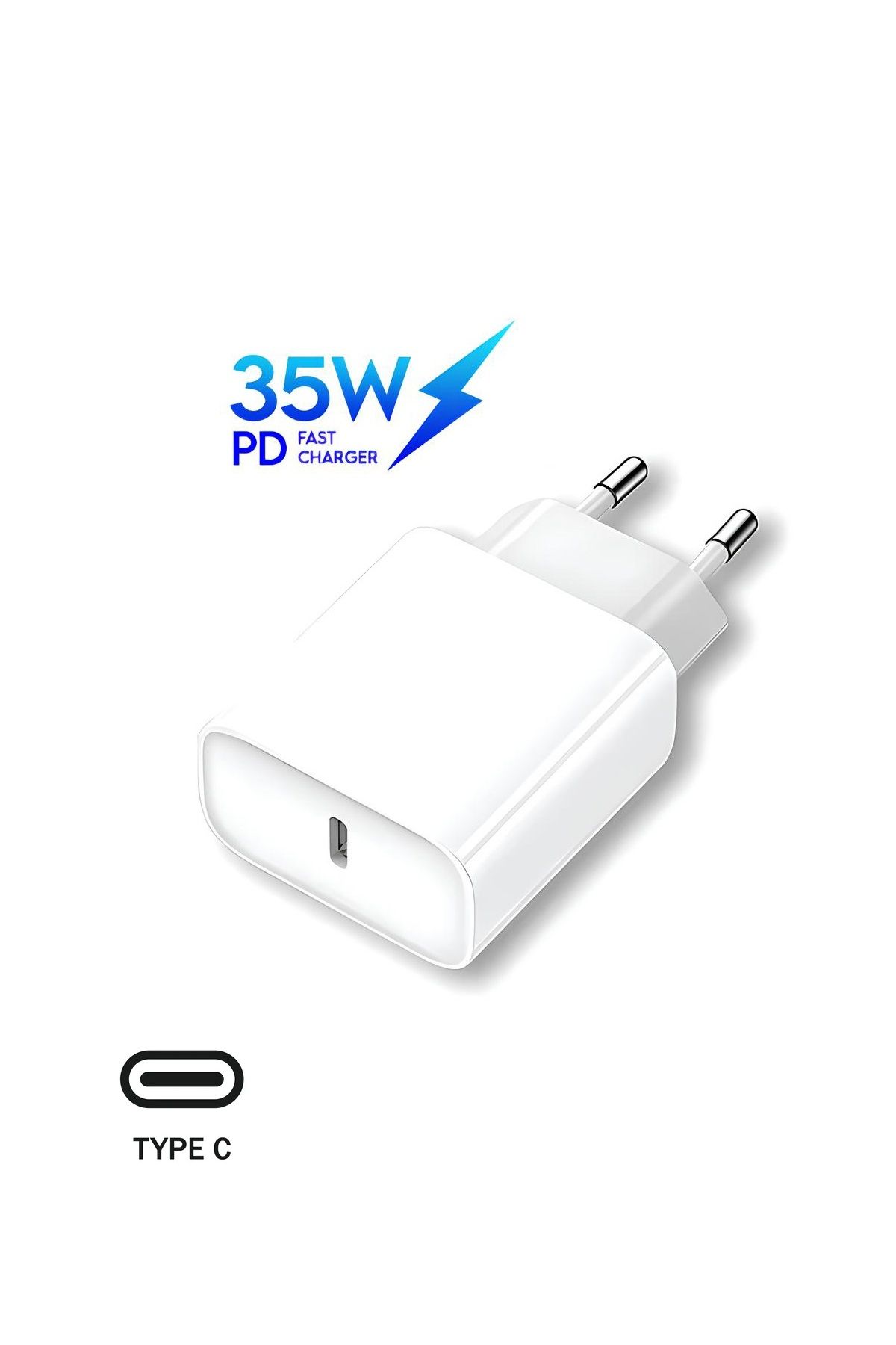 giyitec-iPad Pro 3.Generation 11' Wi-Fi + Cellular - 35W Fast Charging Adapter and USB-C to Type-C Cable 5