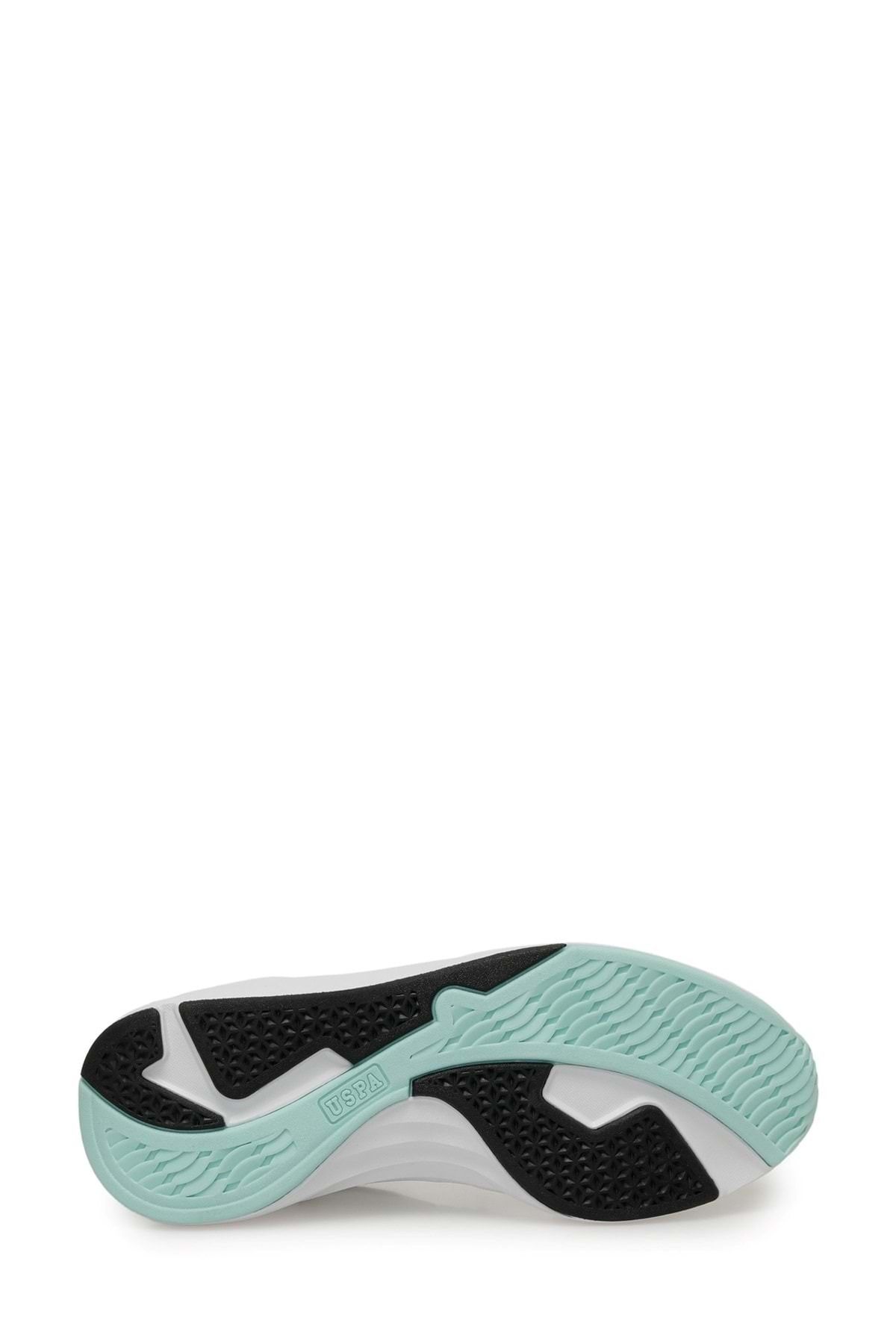 کفش پیاده روی سفید زنانه پایه. چوگان Assn. 4fx رنگ U.S. Polo Assn.