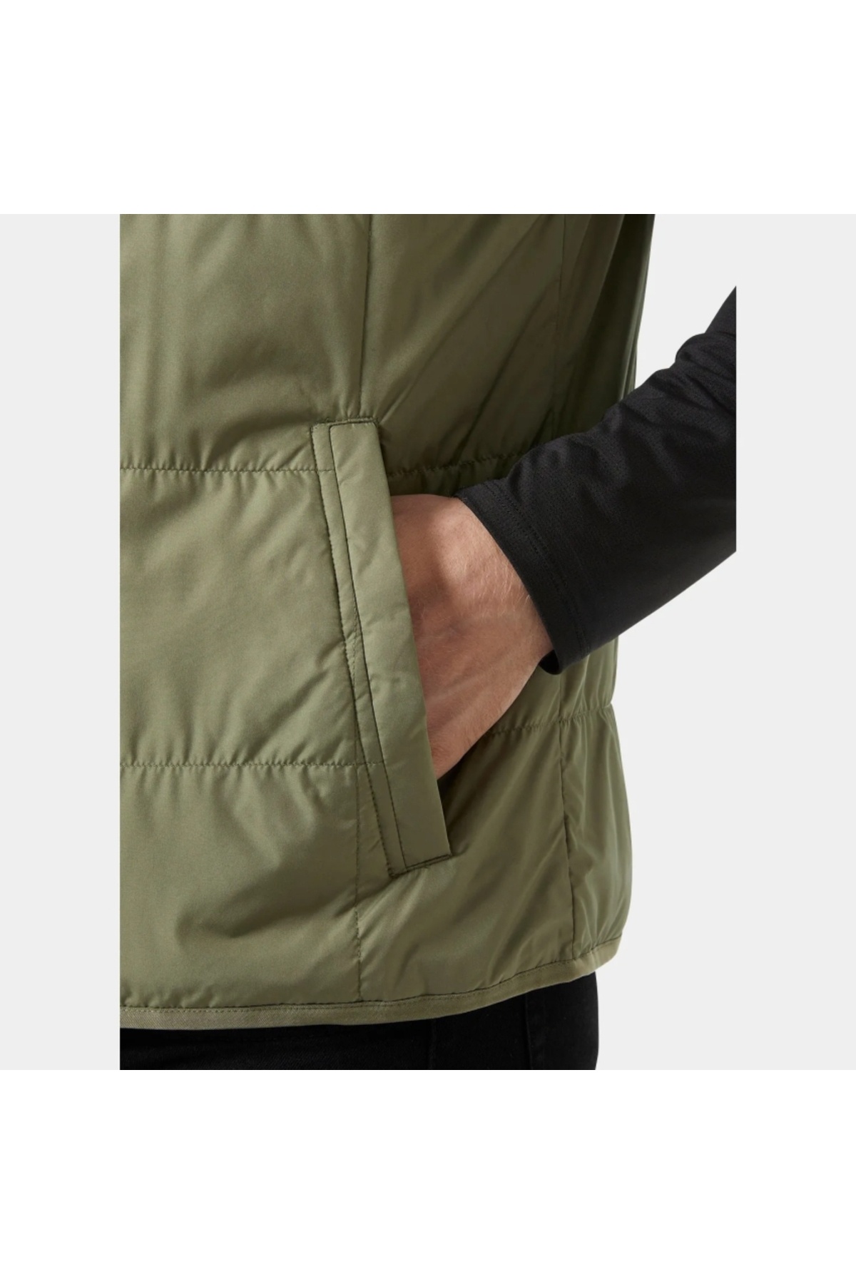 Helly Hansen Vika Light Ins Erkek Yelek HHA.53351.HHA.421 Yeşil görsel 3