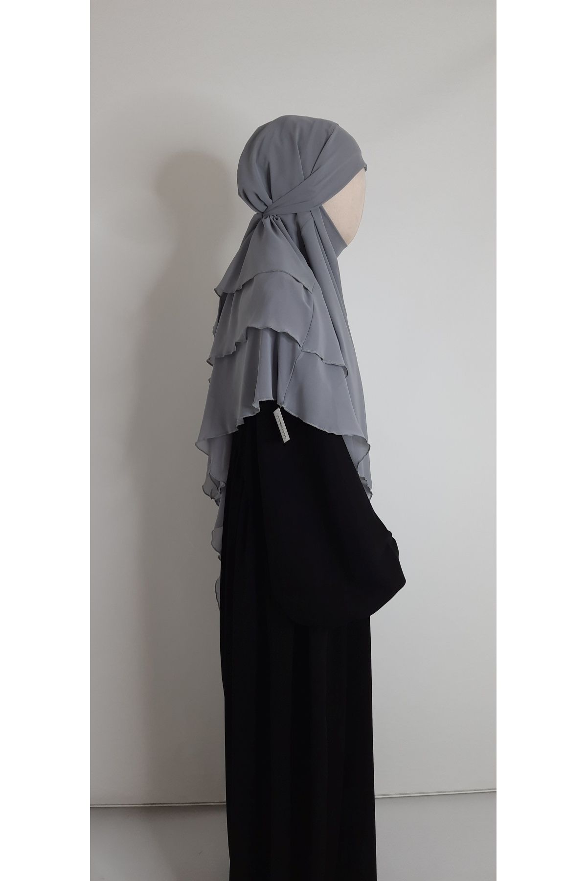 R&S modibone-3-Layer Gray Siphon Souffler - Medium Size Hijap 6