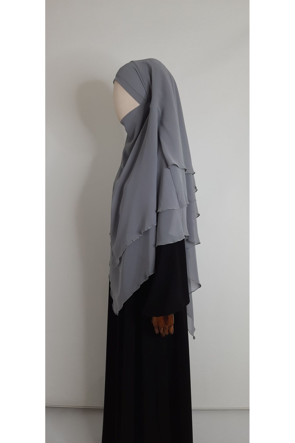 R&S modibone-3-Layer Gray Siphon Souffler - Medium Size Hijap 3