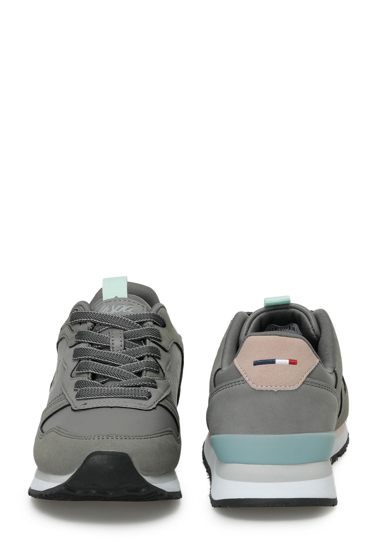 اسنیکر خاکستری زنانه کفش ورزشی مونو 3PR U.S. Polo Assn.