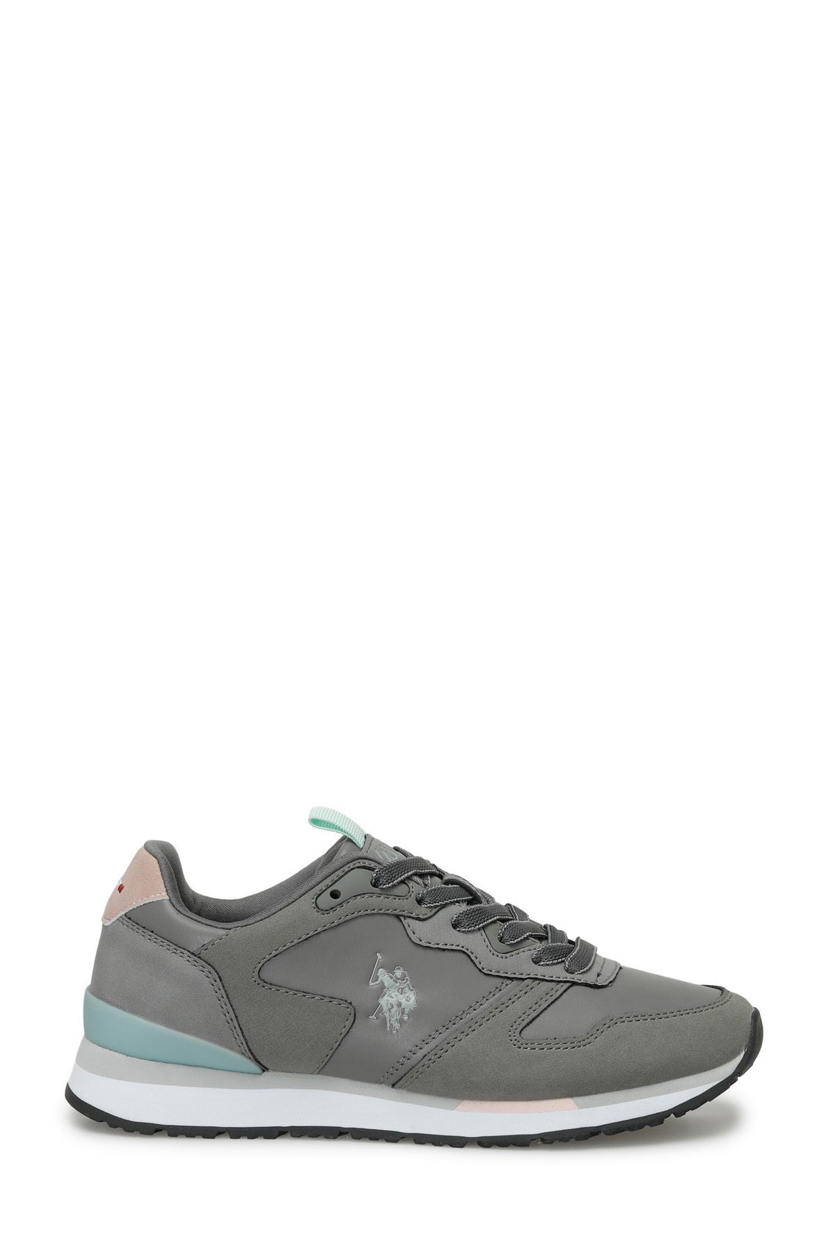 اسنیکر خاکستری زنانه کفش ورزشی مونو 3PR U.S. Polo Assn.