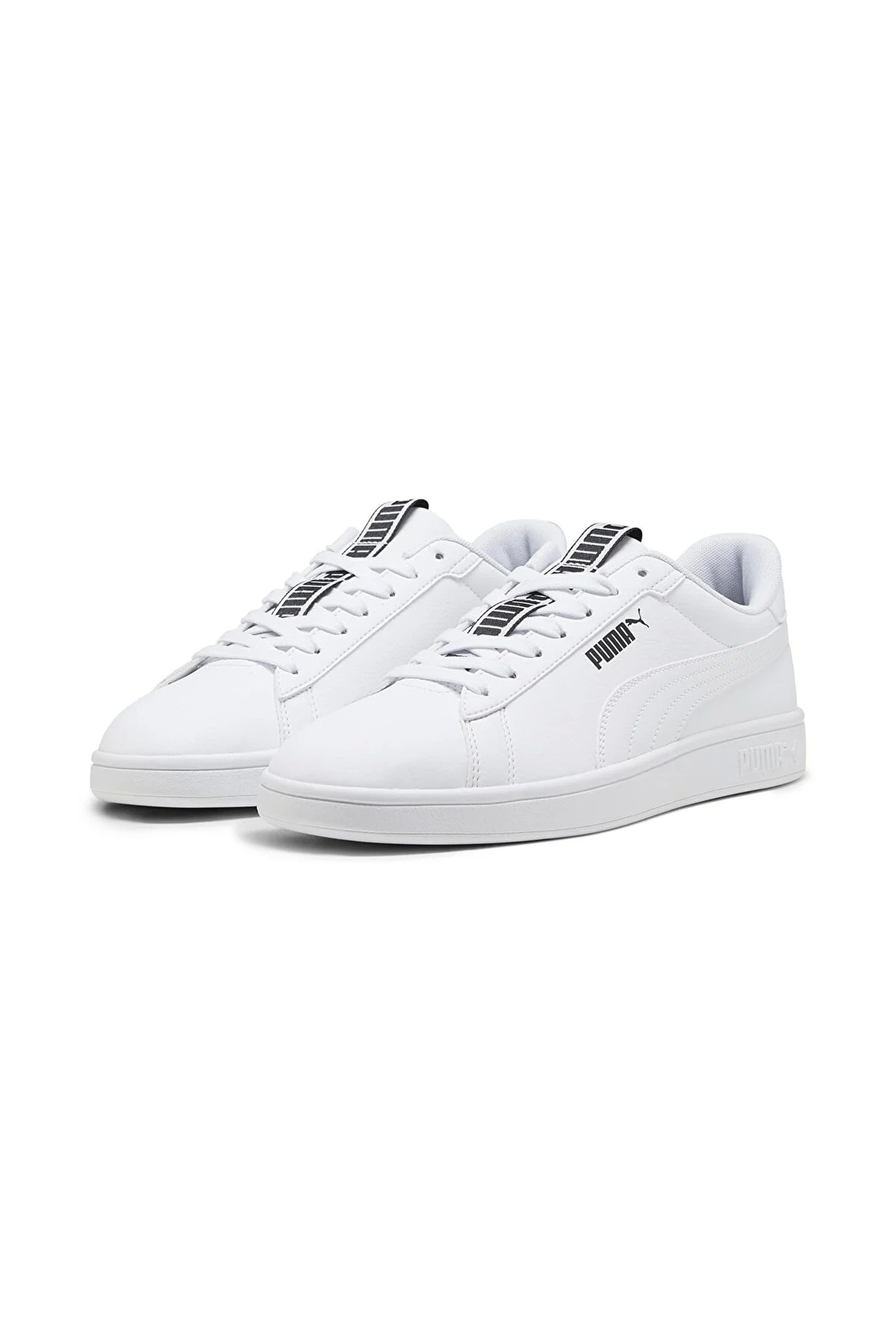 Smash 3.0 Logobsession White Puma پوما اورجینال - تصویر 3