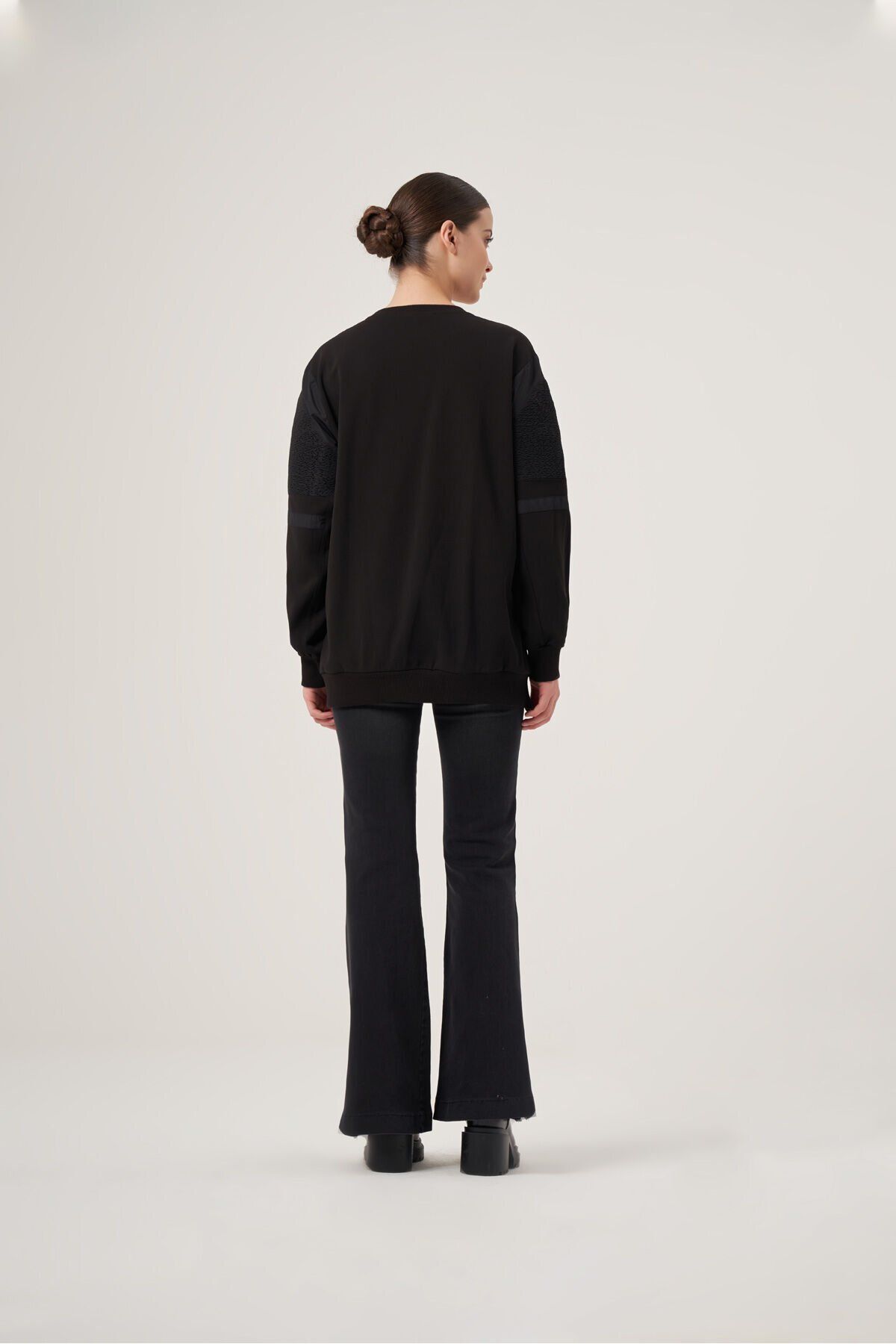 MissWhence-32007 Model Side Zipper Blouse 2