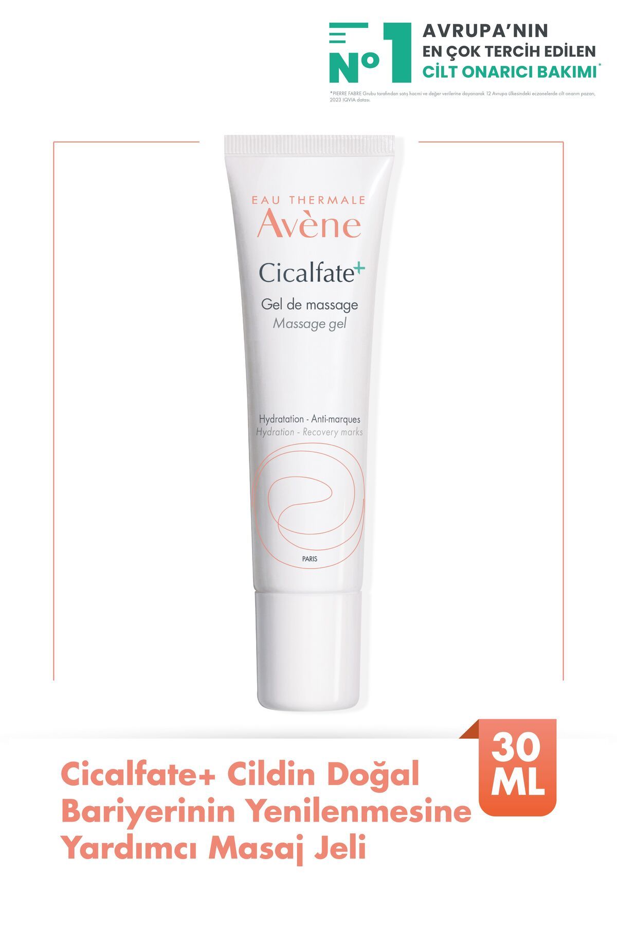 Cicalfate+ Cildin Doğal Bariyerinin Yenilenmesine Yardımcı Masaj Jeli 30 Ml