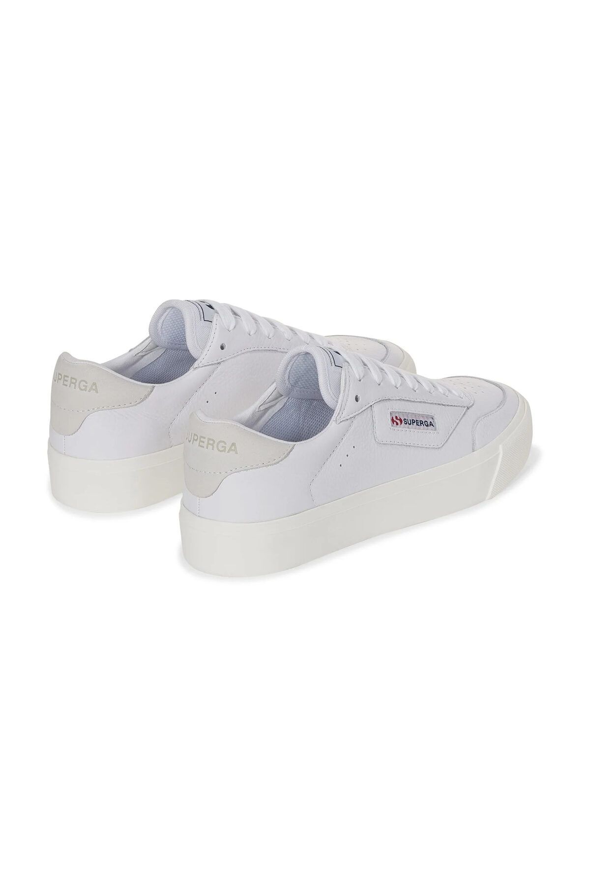 Superga-3843 Court унісекс білий кросівки повсякденний дизайн 5