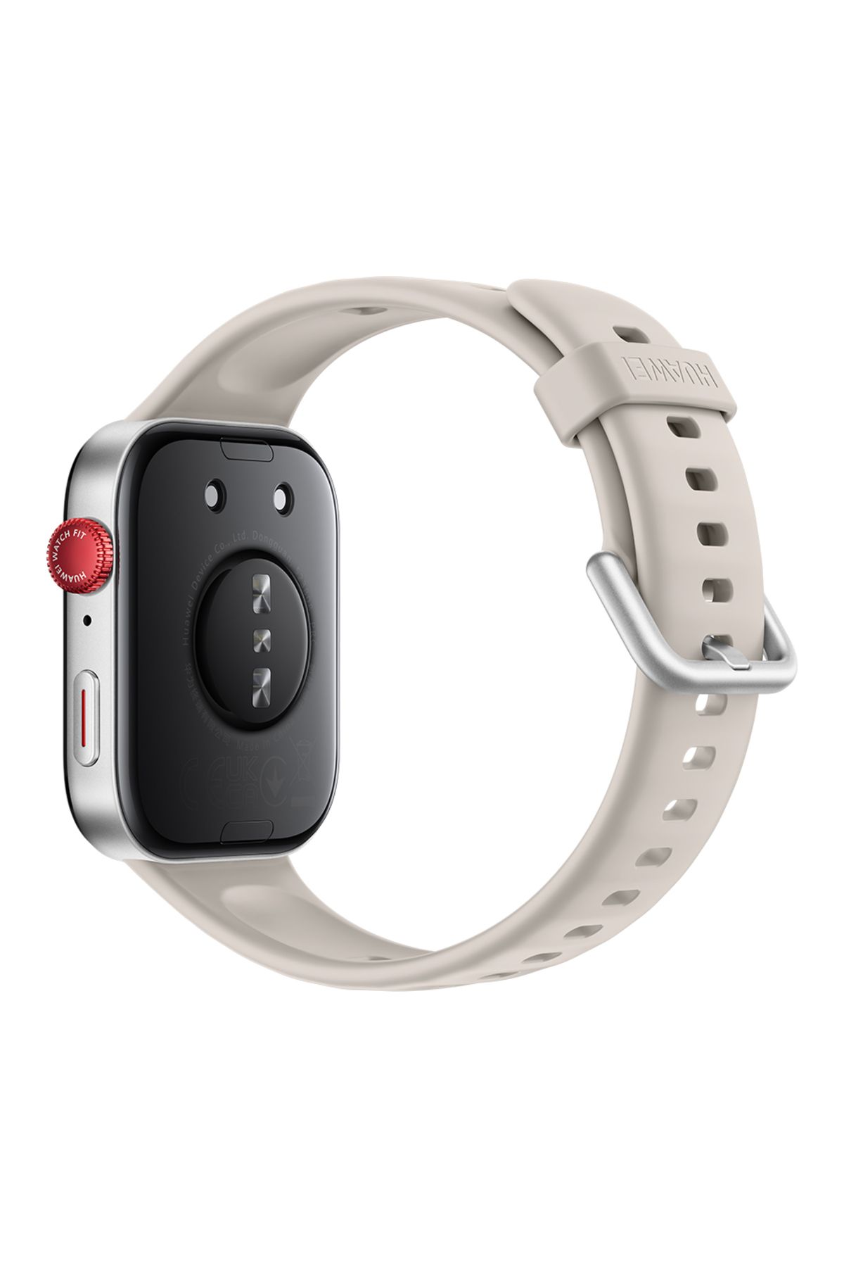 Huawei-WATCH FIT 3 - شاشة AMOLED مقاس 1.82 بوصة، تصميم فائق النحافة، متوافق مع iOS وAndroid، أبيض 4