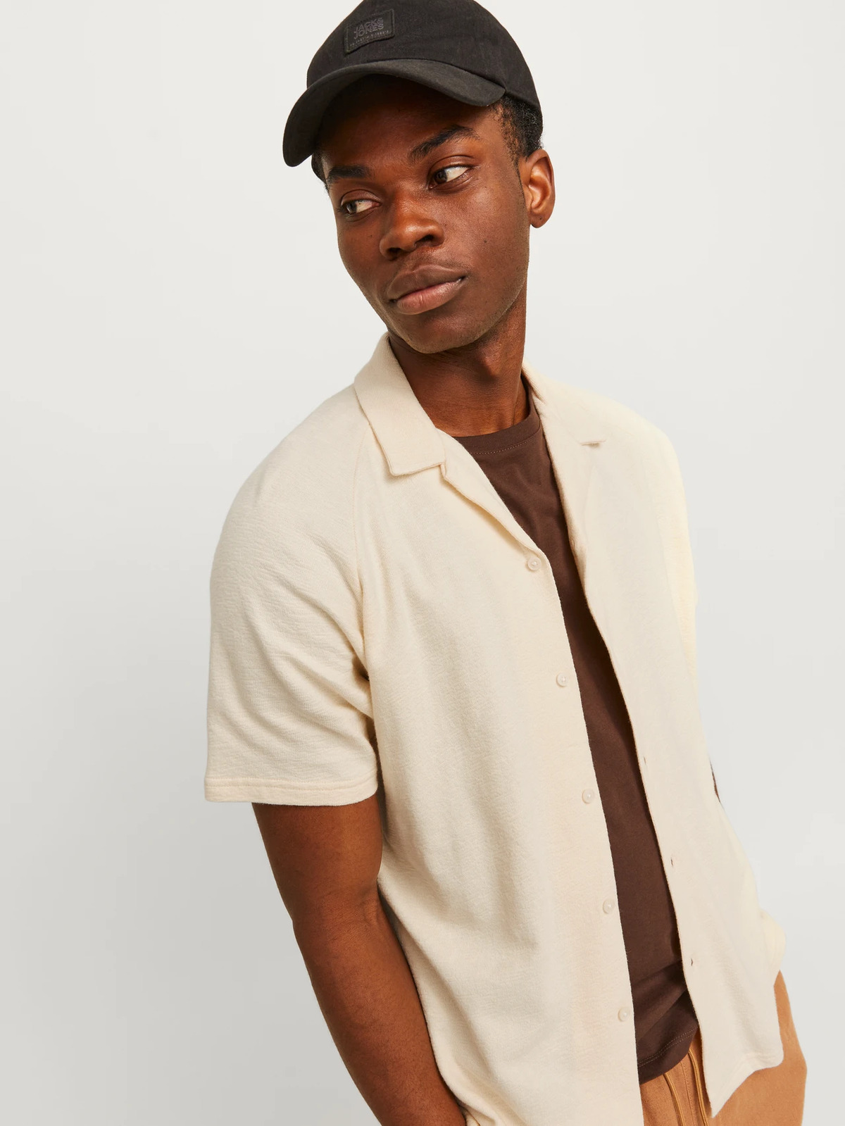پیراهن مردانه راسته  آستین کوتاه | جک اند جونز Jack & Jones TYC415C2B8F8A6AF31 - تصویر 2
