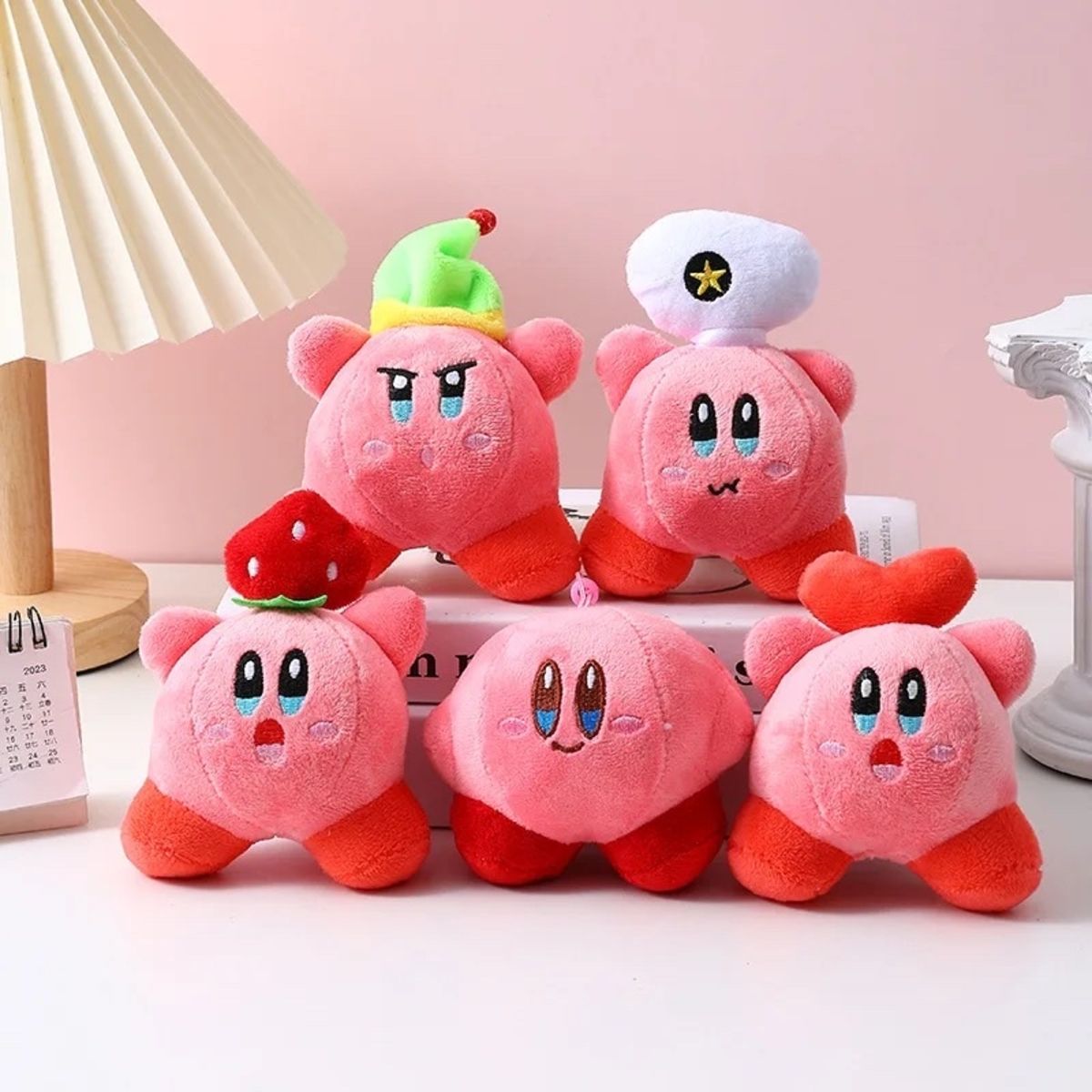 Meyra Accessories Star Kirby Stuffed Kawaii Plush Toy Cute and Keychain Trendyol